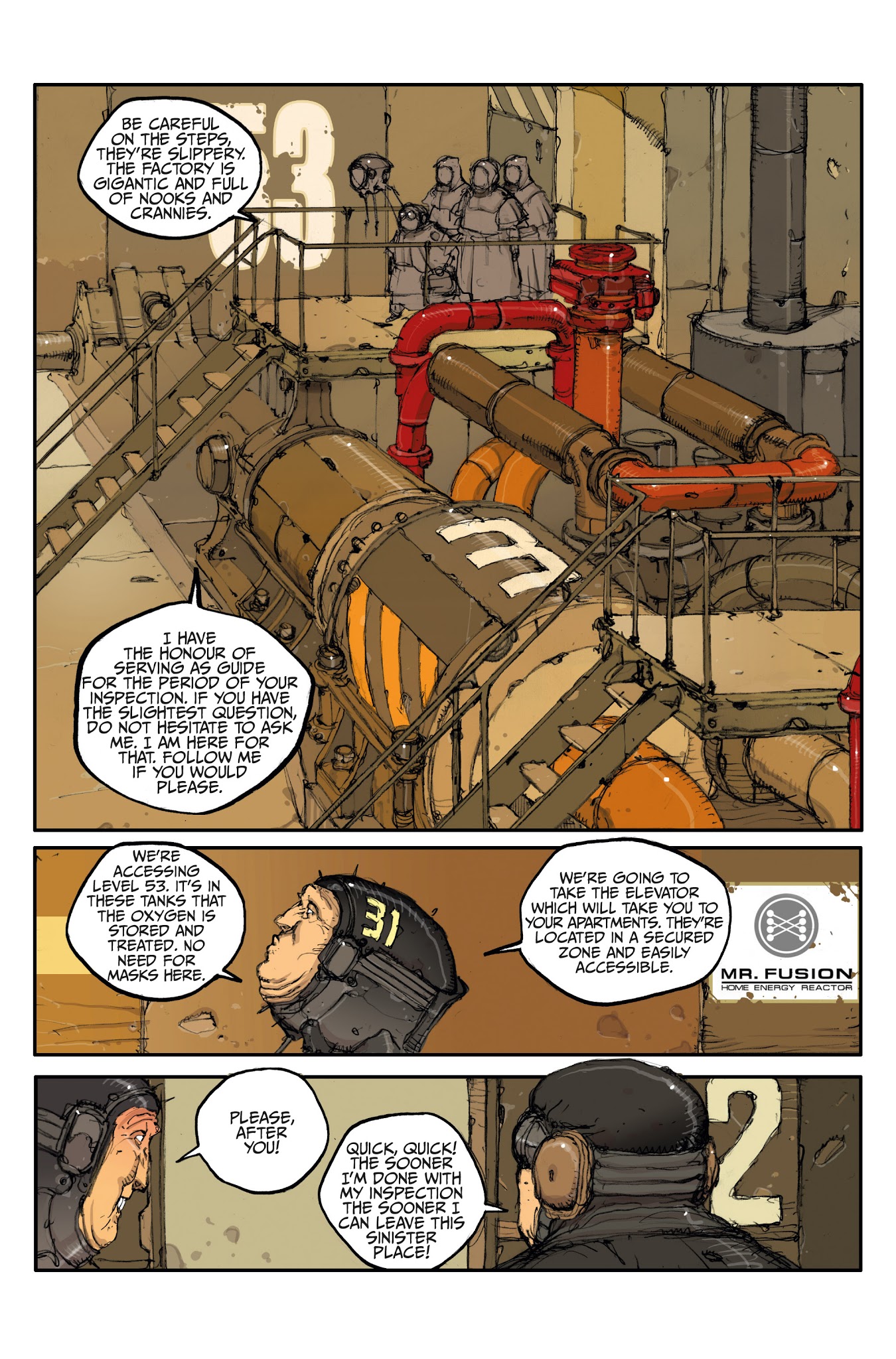 Read online Factory comic -  Issue #2 - 10