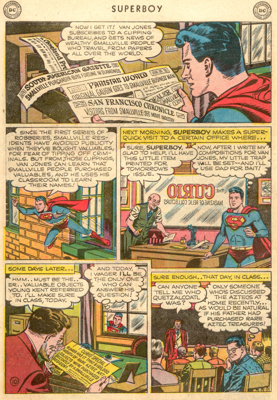 Read online Superboy (1949) comic -  Issue #17 - 11