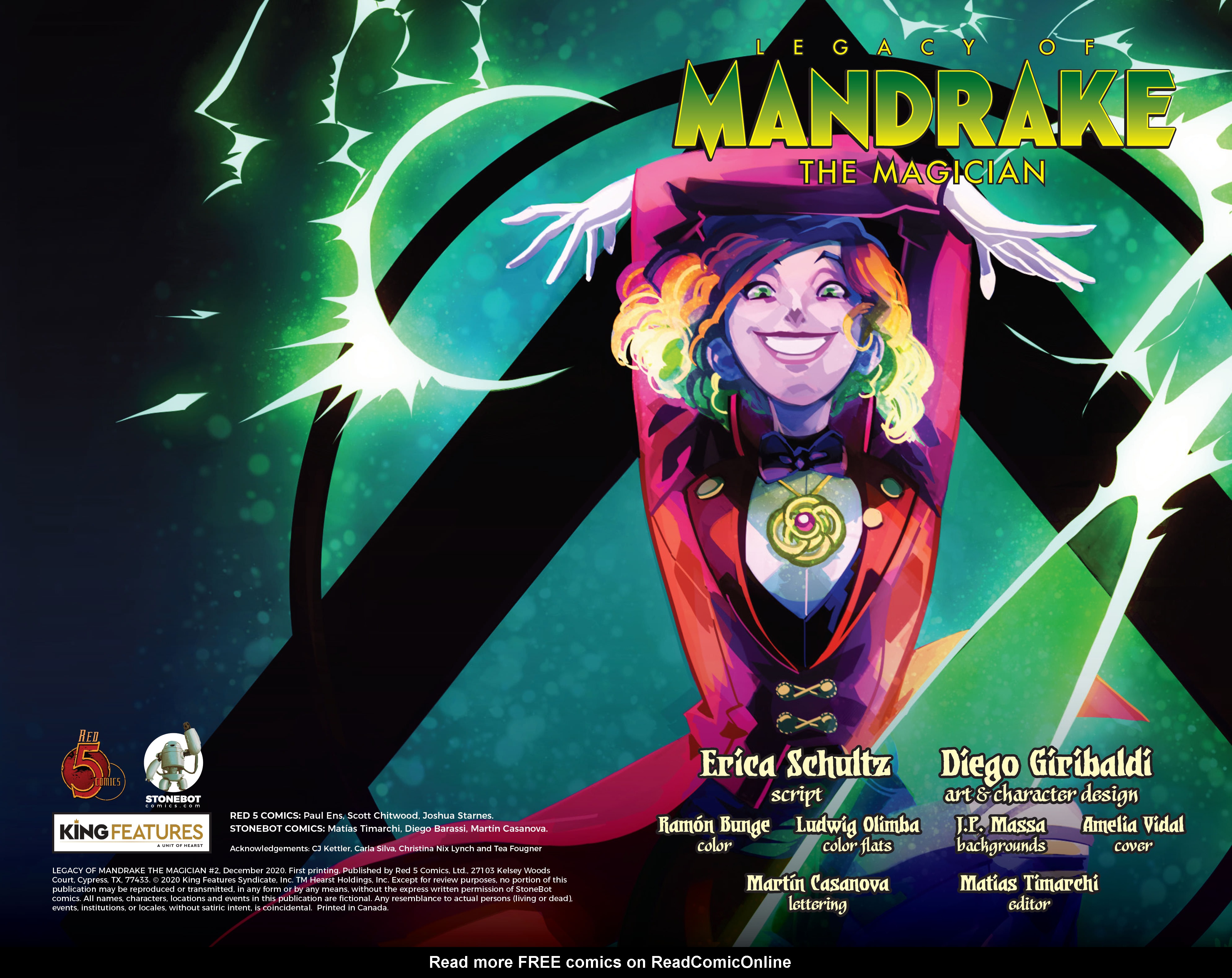 Read online The Legacy of Mandrake the Magician comic -  Issue #3 - 2