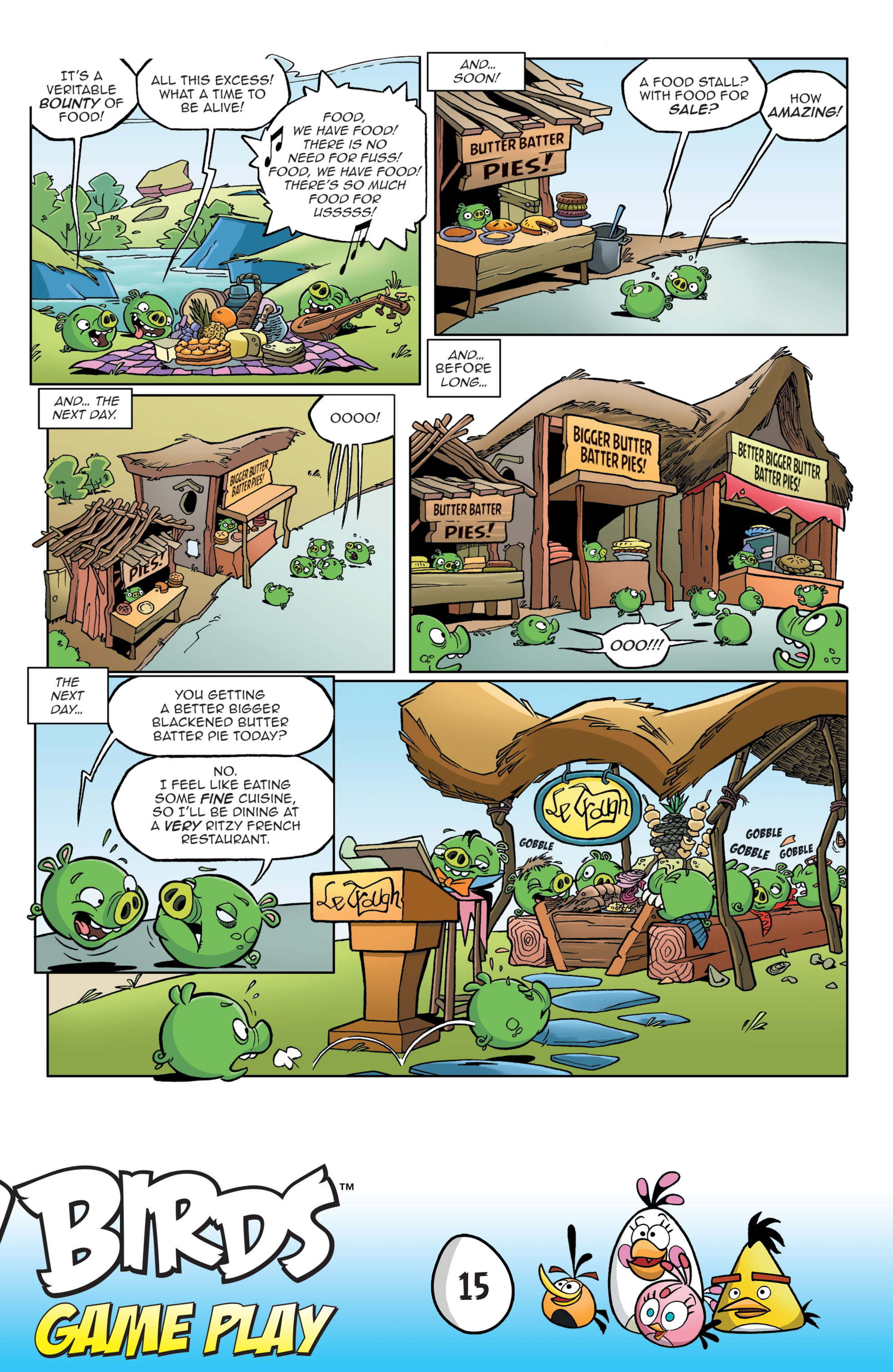 Read online Angry Birds Comics: Game Play comic -  Issue #3 - 17