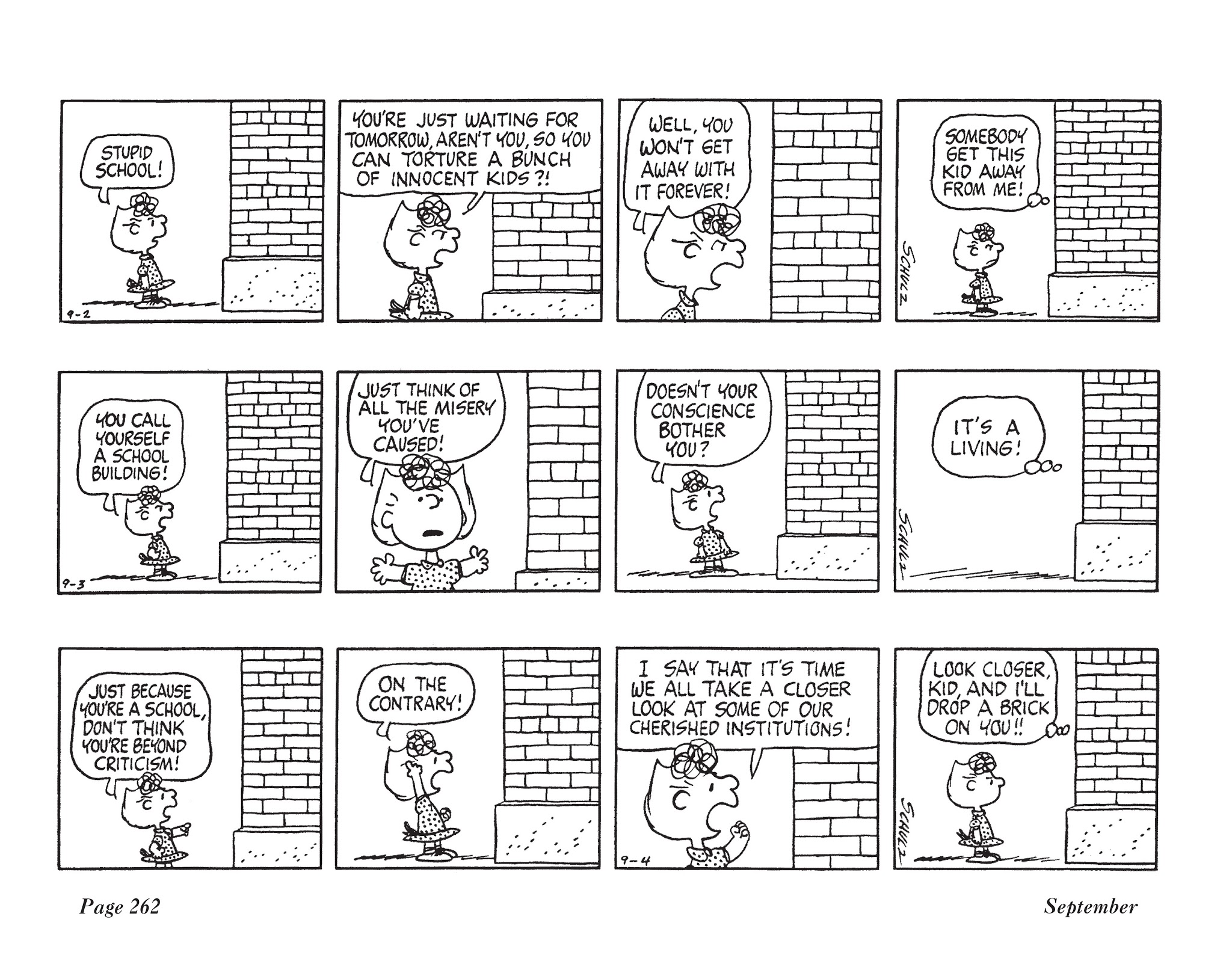 Read online The Complete Peanuts comic -  Issue # TPB 12 - 276