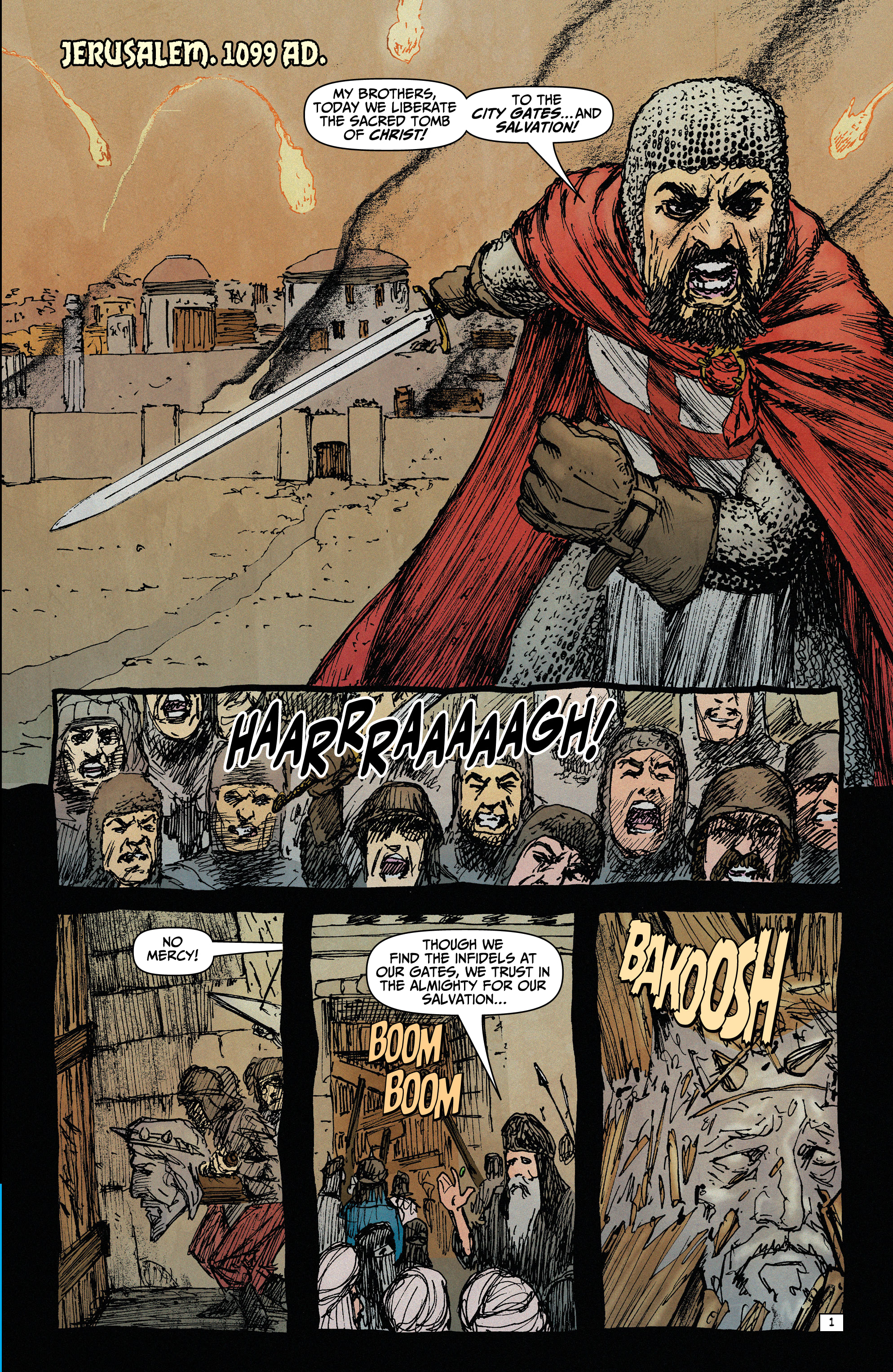 Read online Second Coming: Only Begotten Son comic -  Issue #3 - 3