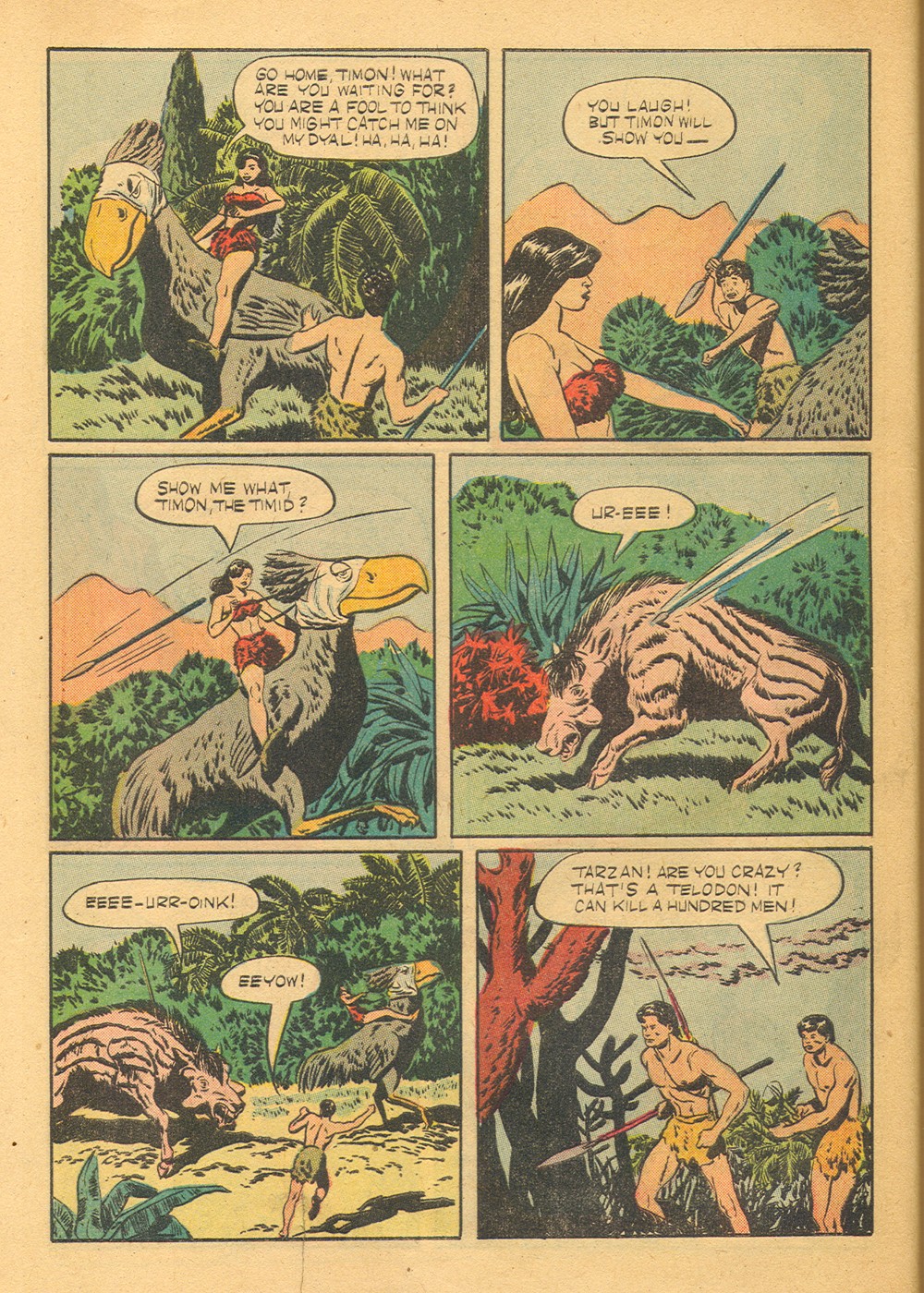 Read online Tarzan (1948) comic -  Issue #19 - 40