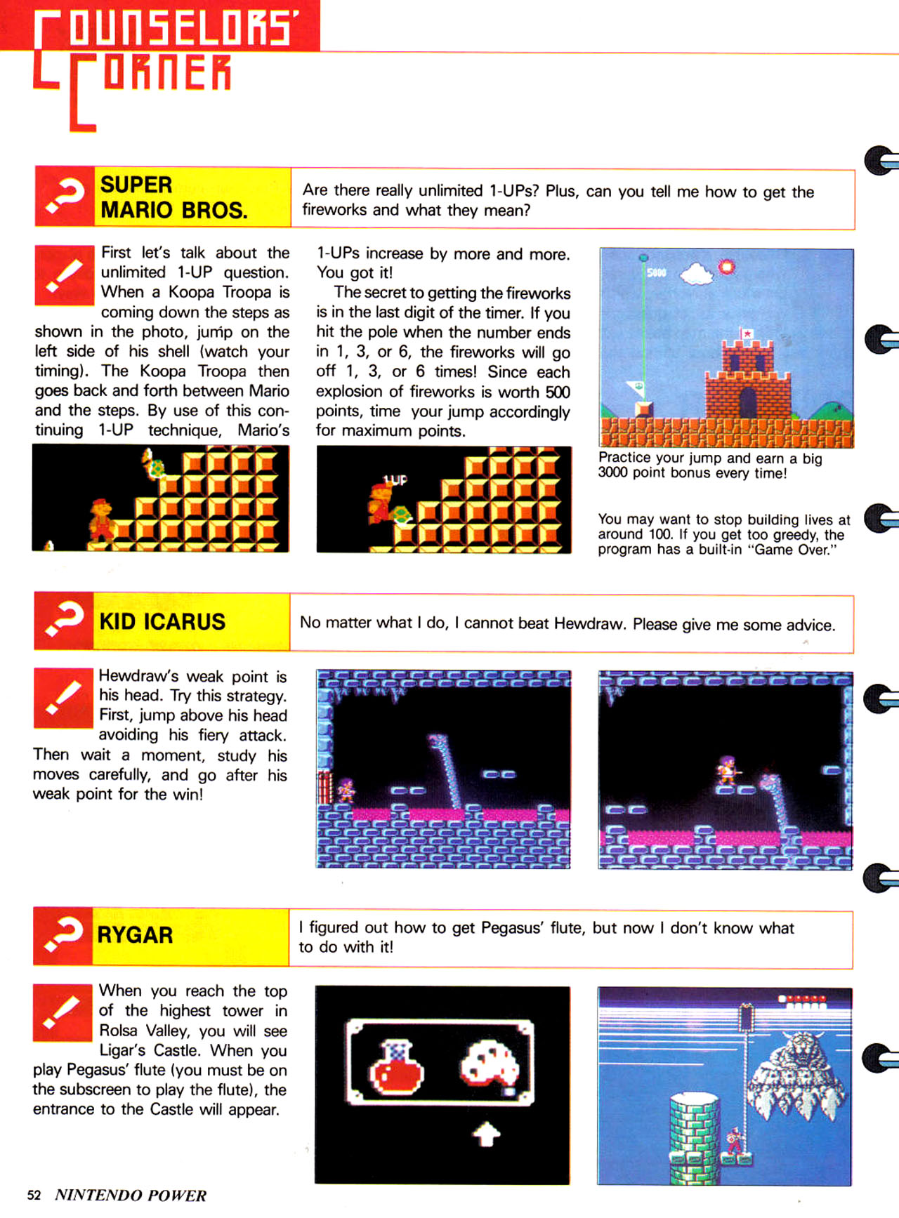 Read online Nintendo Power comic -  Issue #1 - 56