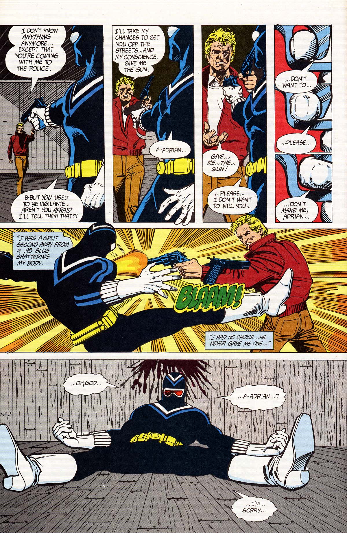 Read online Vigilante (1983) comic -  Issue #27 - 28