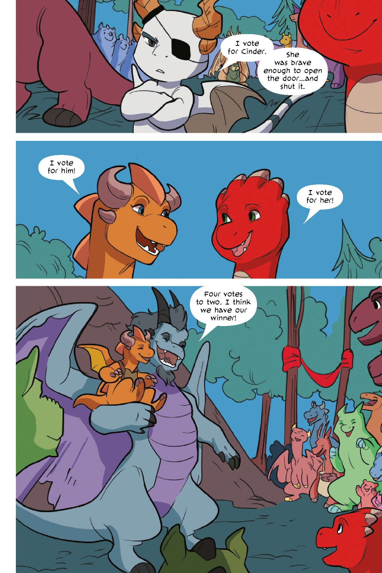 Read online Dragon Kingdom of Wrenly comic -  Issue # TPB 3 - 135