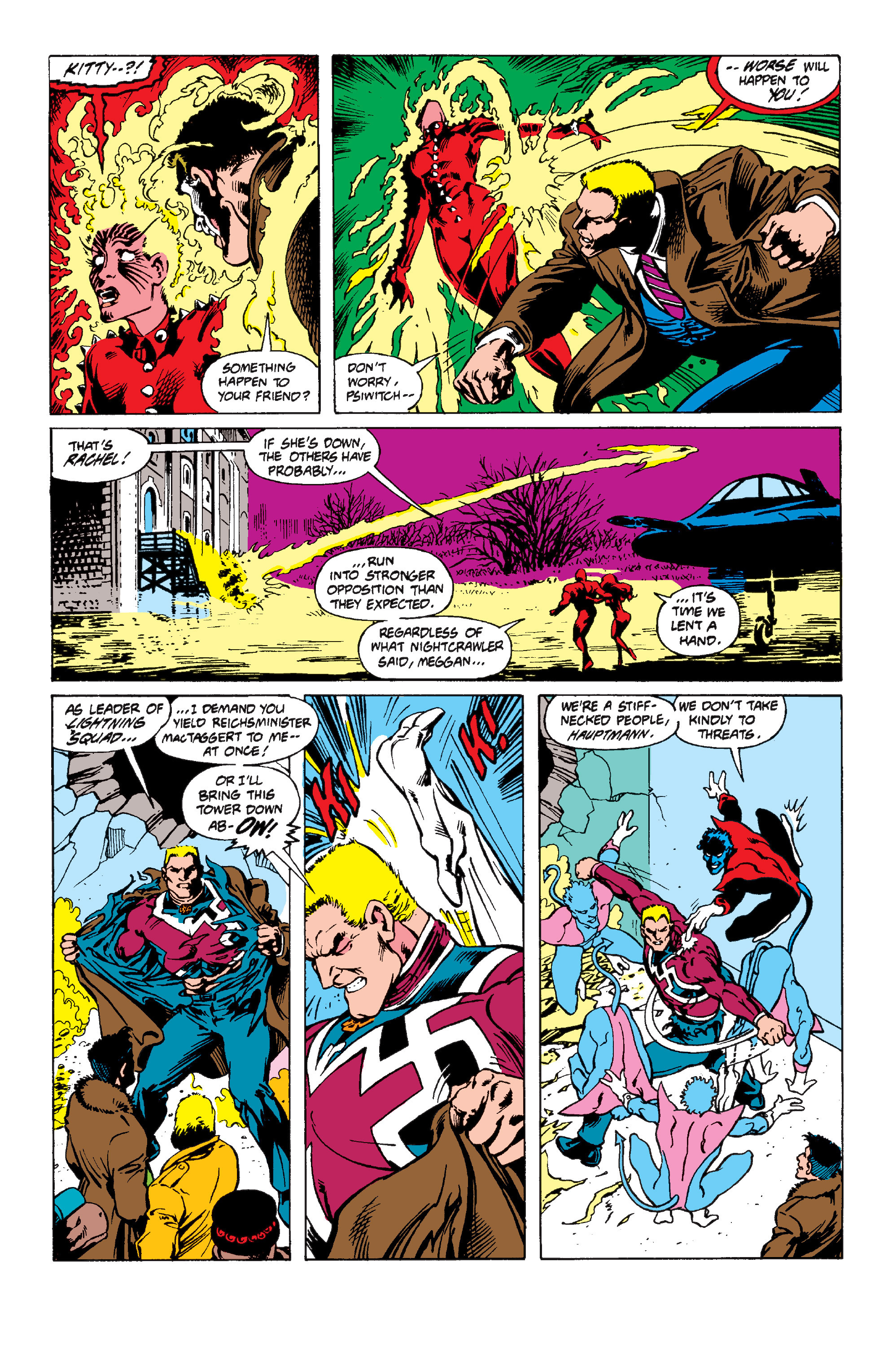 Read online Excalibur (1988) comic -  Issue #9 - 21