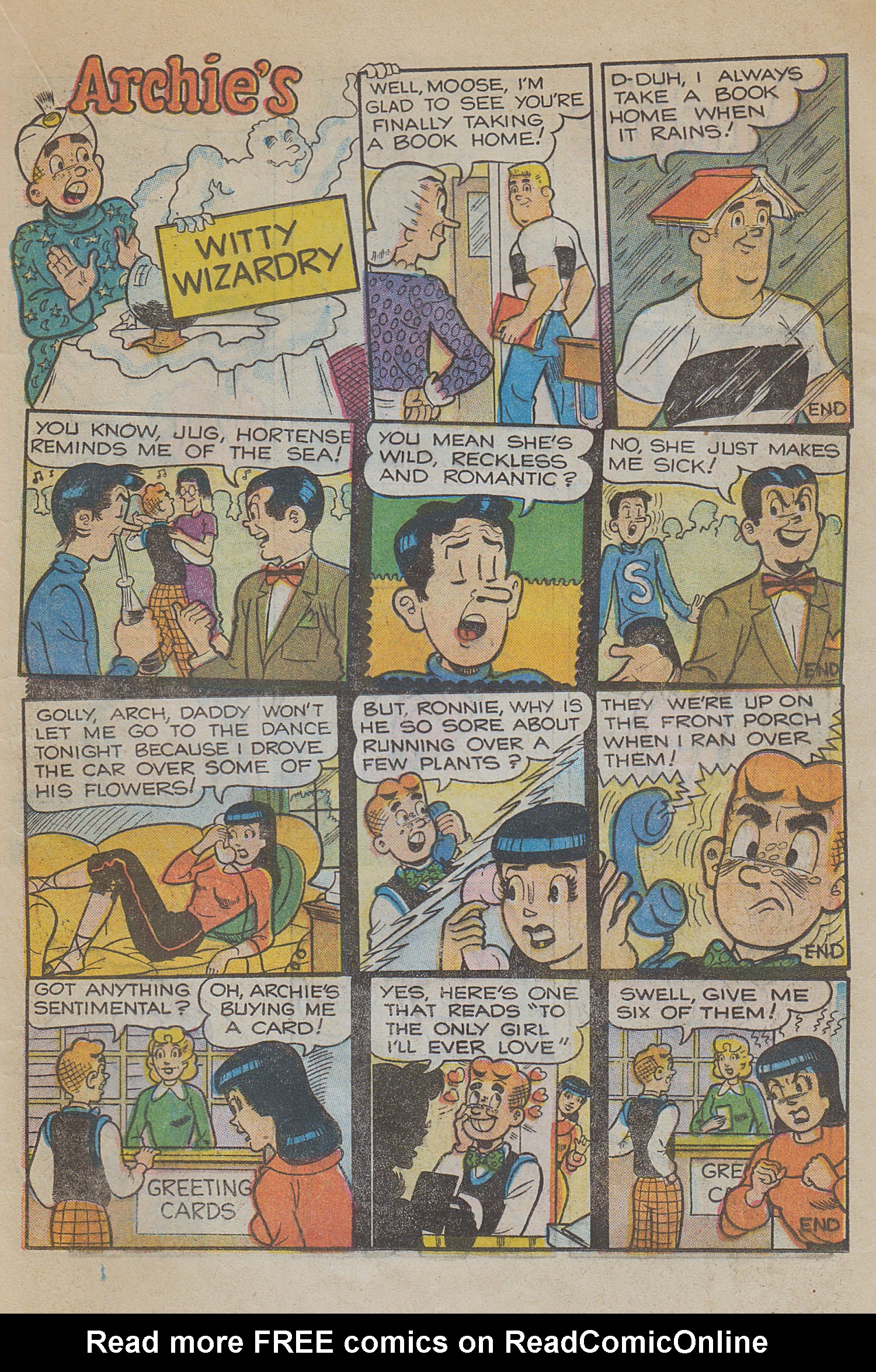 Read online Archie's Joke Book Magazine comic -  Issue #18 - 13