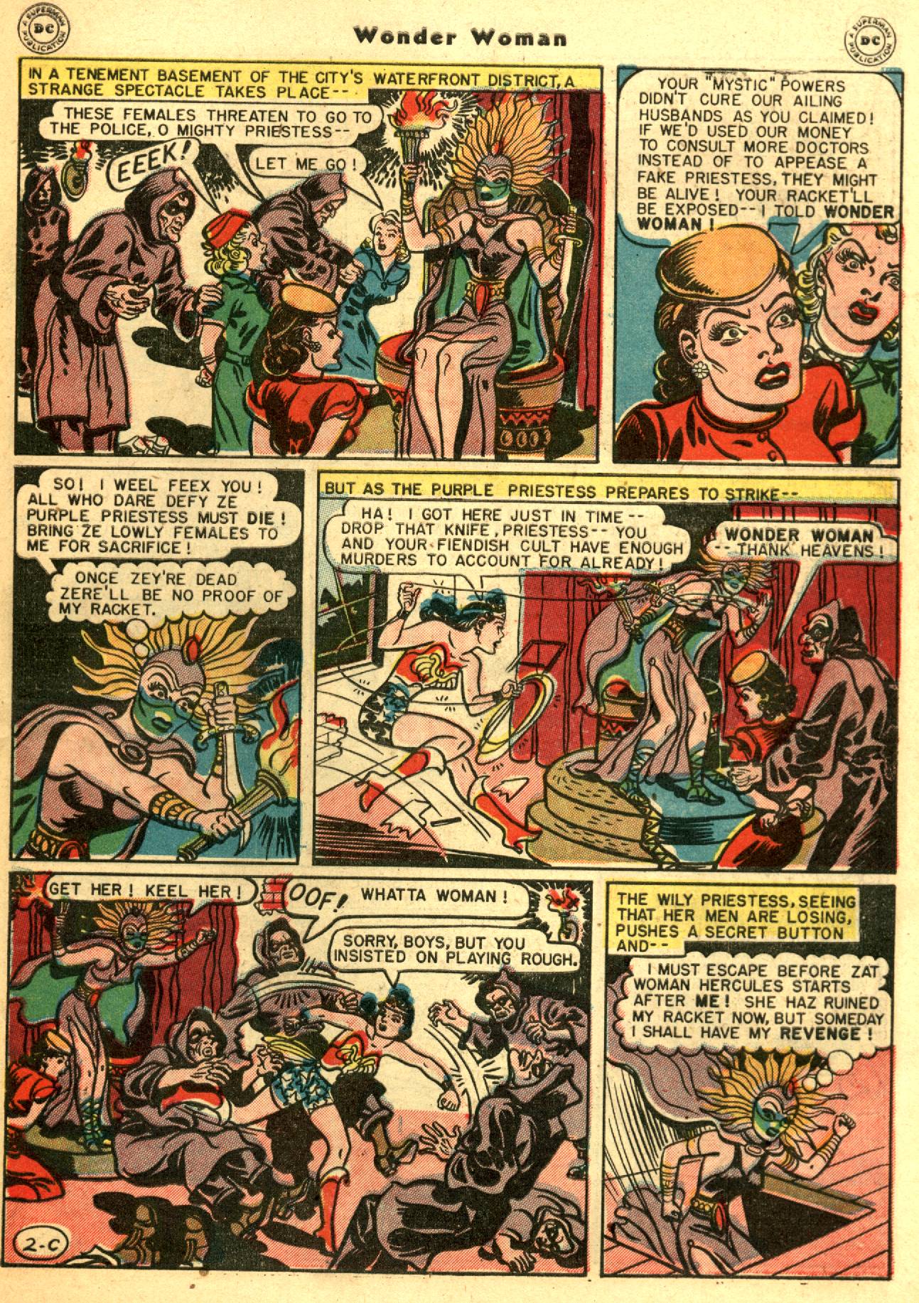 Read online Wonder Woman (1942) comic -  Issue #25 - 39
