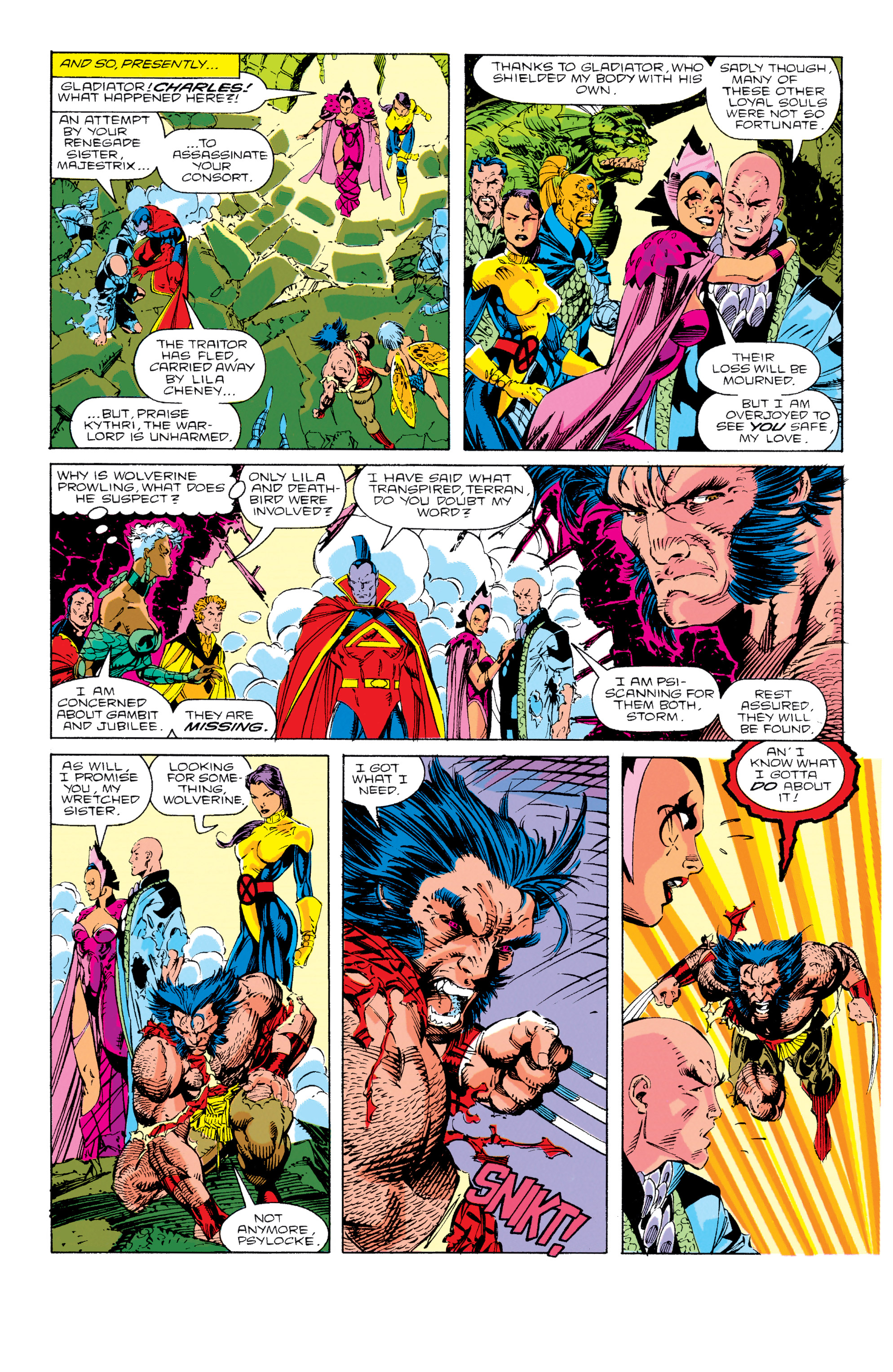 Read online X-Men XXL by Jim Lee comic -  Issue # TPB (Part 2) - 93