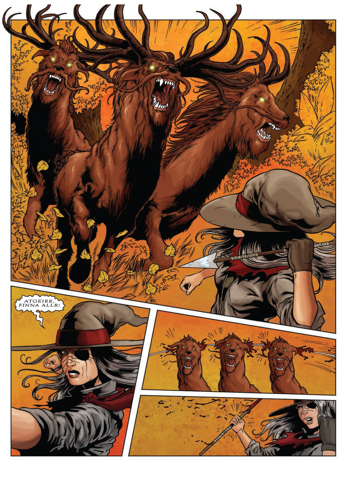 Read online Age of the Wolf comic -  Issue # TPB - 118