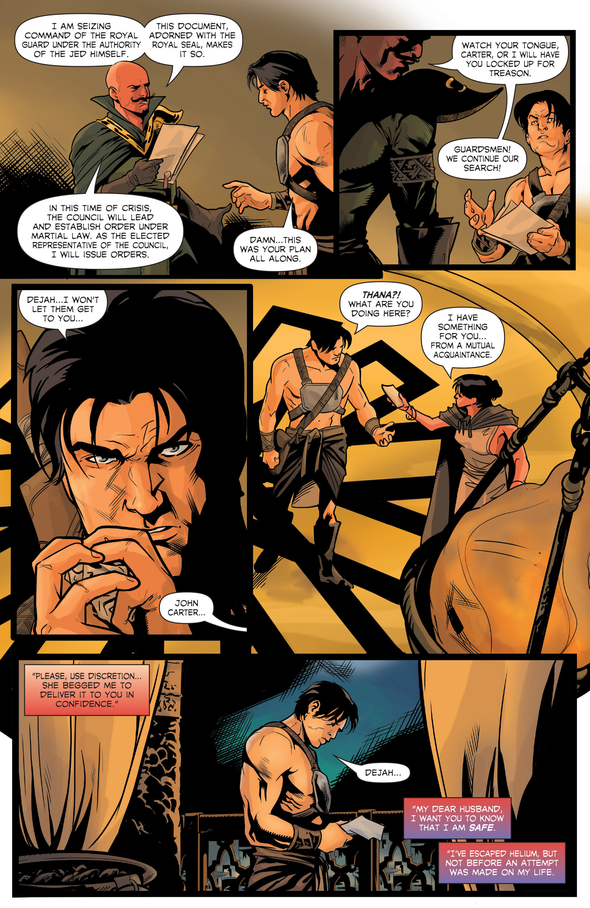 Read online Dejah Thoris comic -  Issue #1 - 25