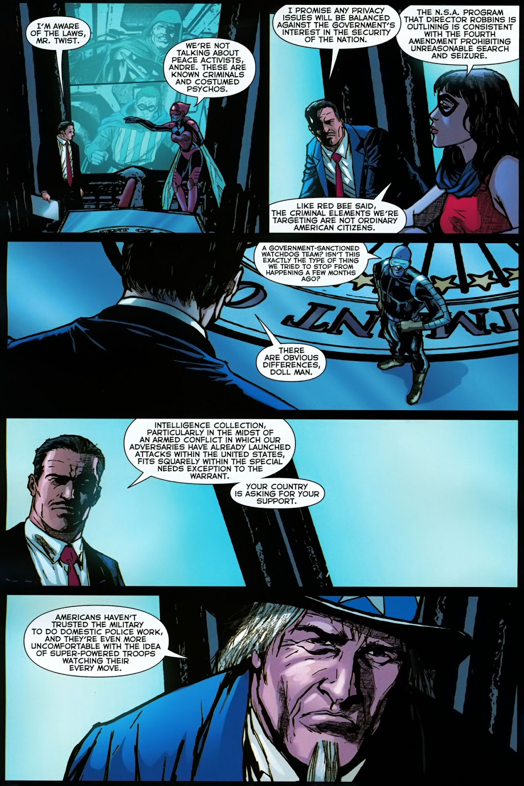 Uncle Sam and the Freedom Fighters (2007) issue 1 - Page 17