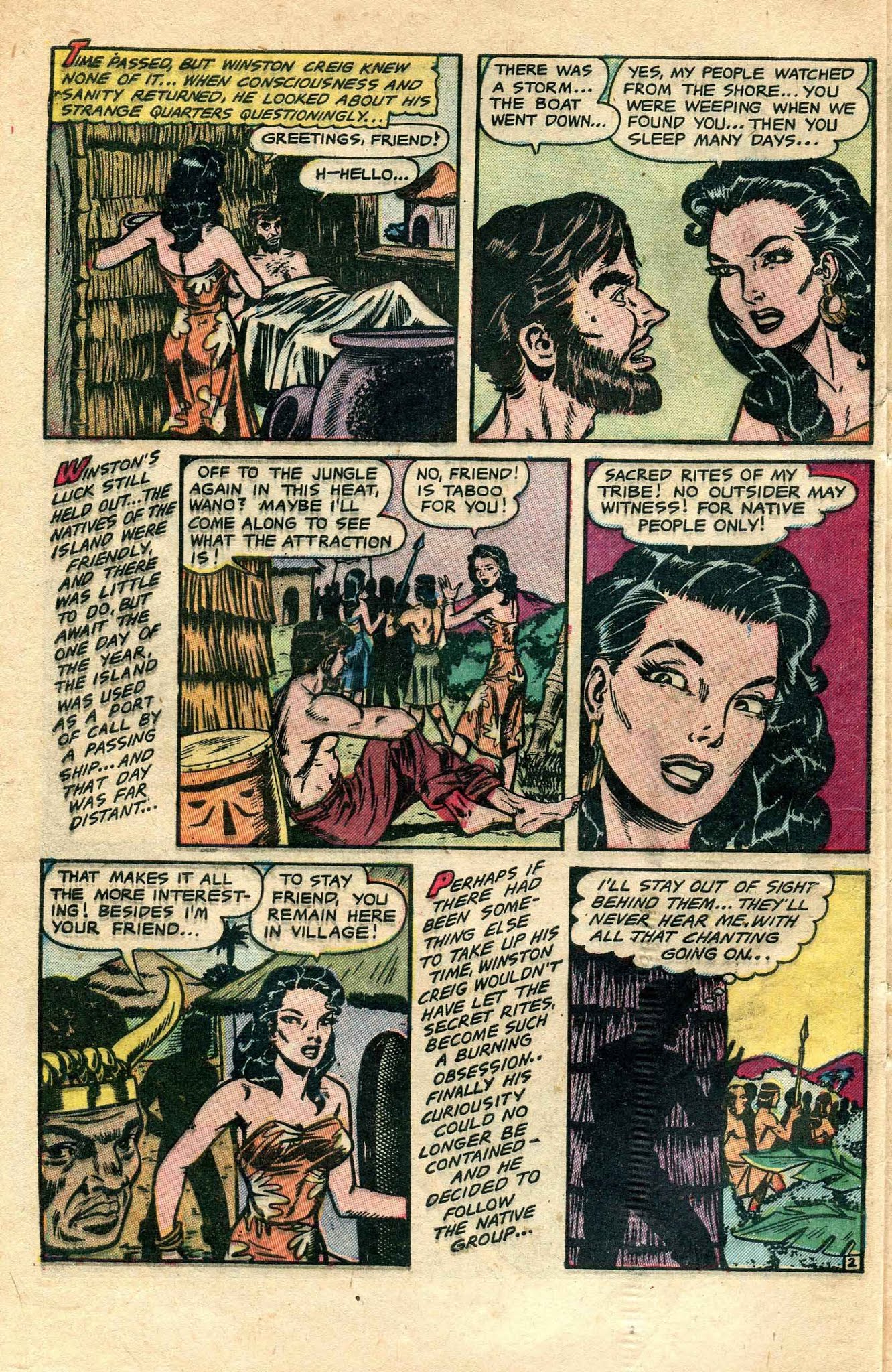 Read online Voodoo (1952) comic -  Issue #7 - 4