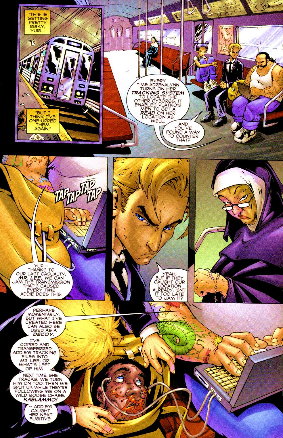 Read online Adrenalynn: Weapon of War comic -  Issue #3 - 10