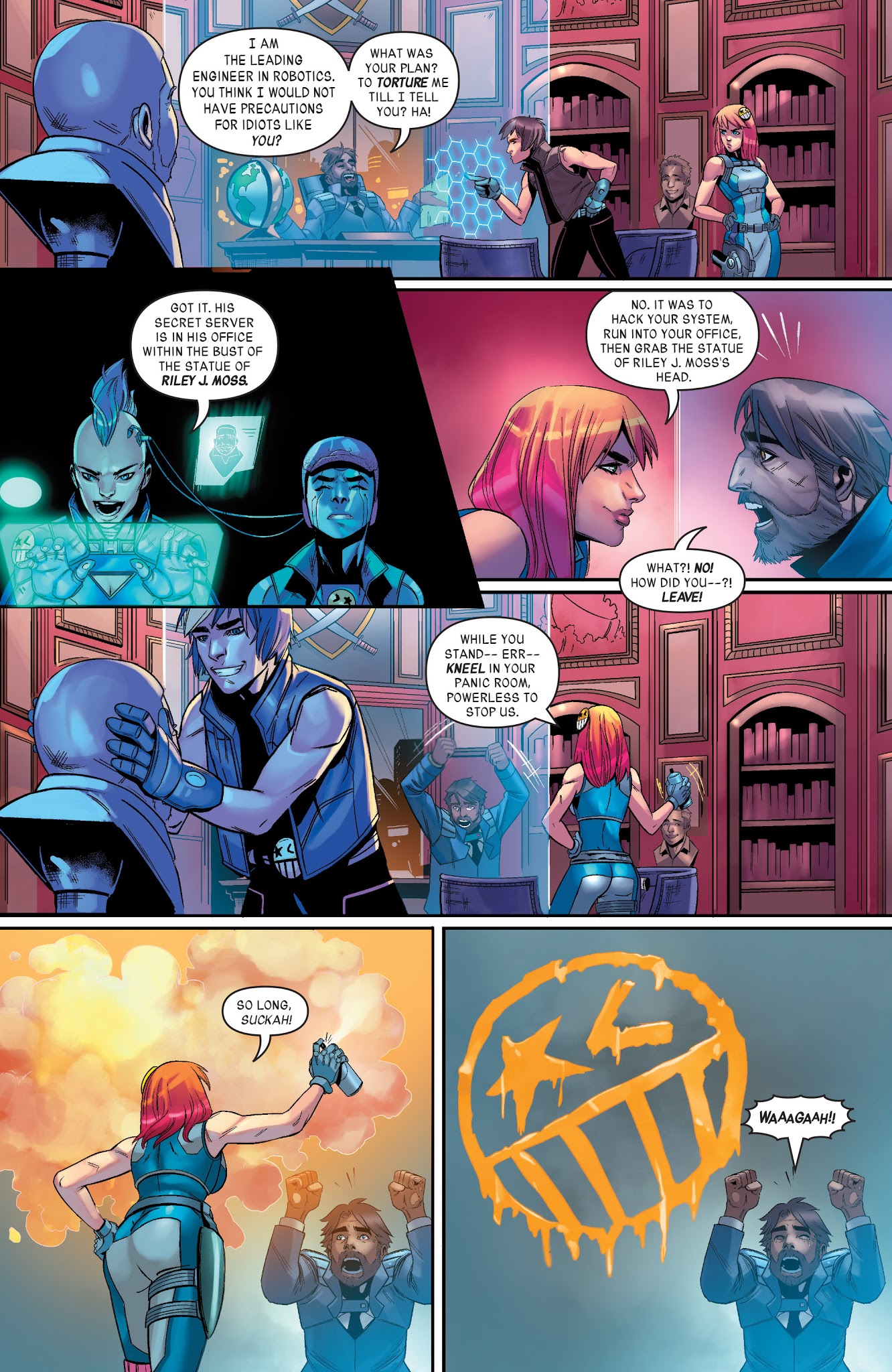 Read online BubbleGun (2017) comic -  Issue #2 - 10