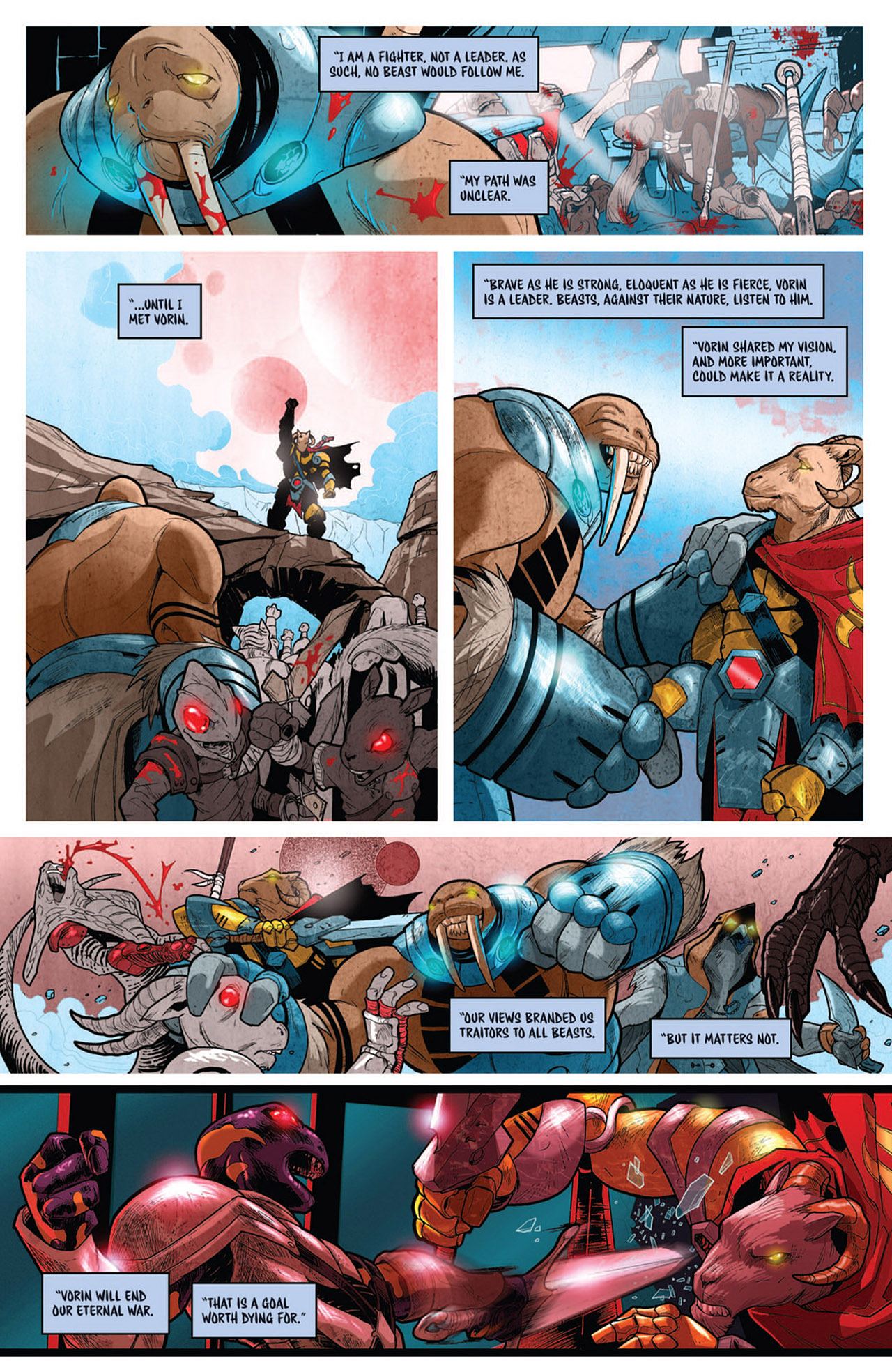 Read online Battle Beasts comic -  Issue #3 - 11
