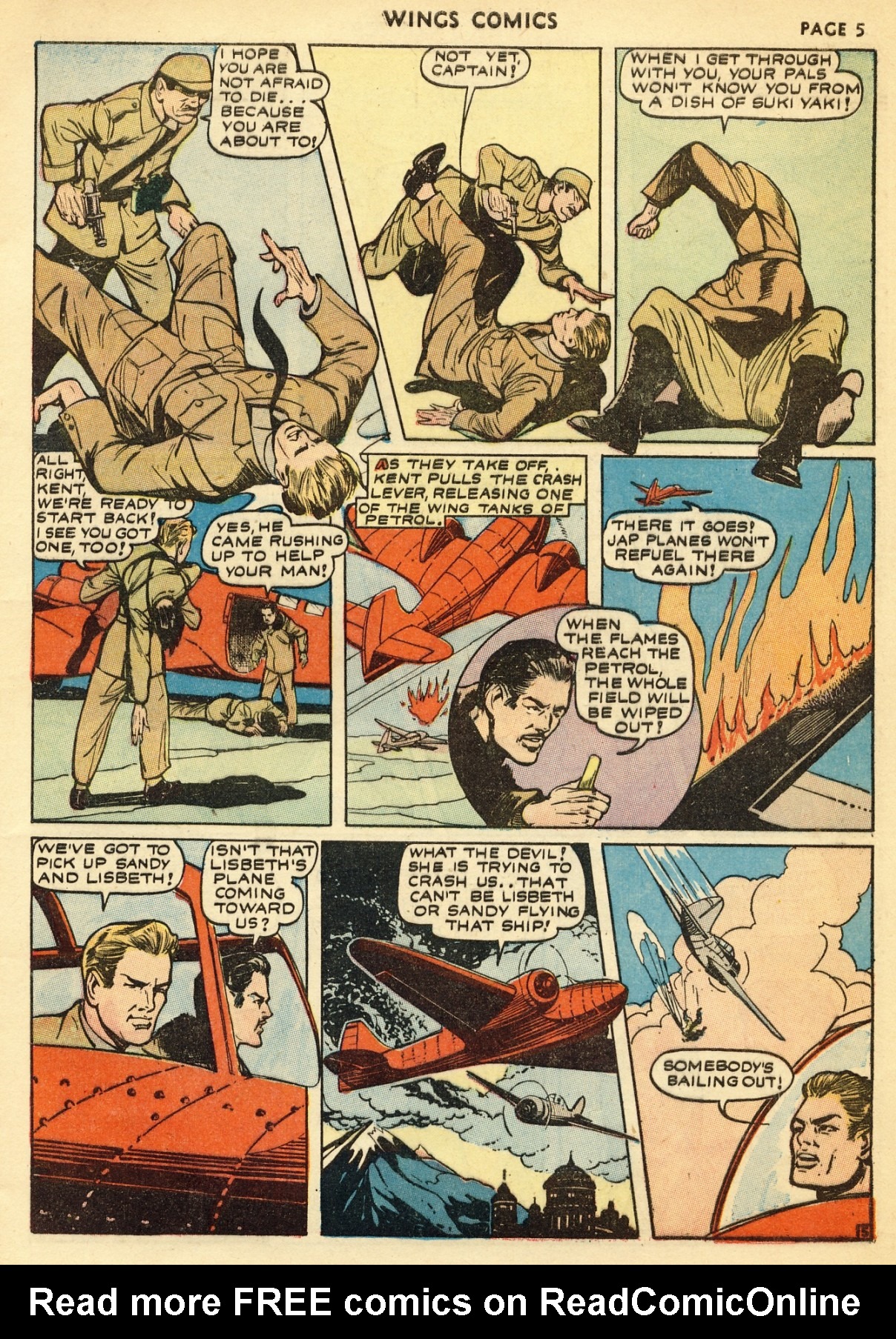 Read online Wings Comics comic -  Issue #23 - 7