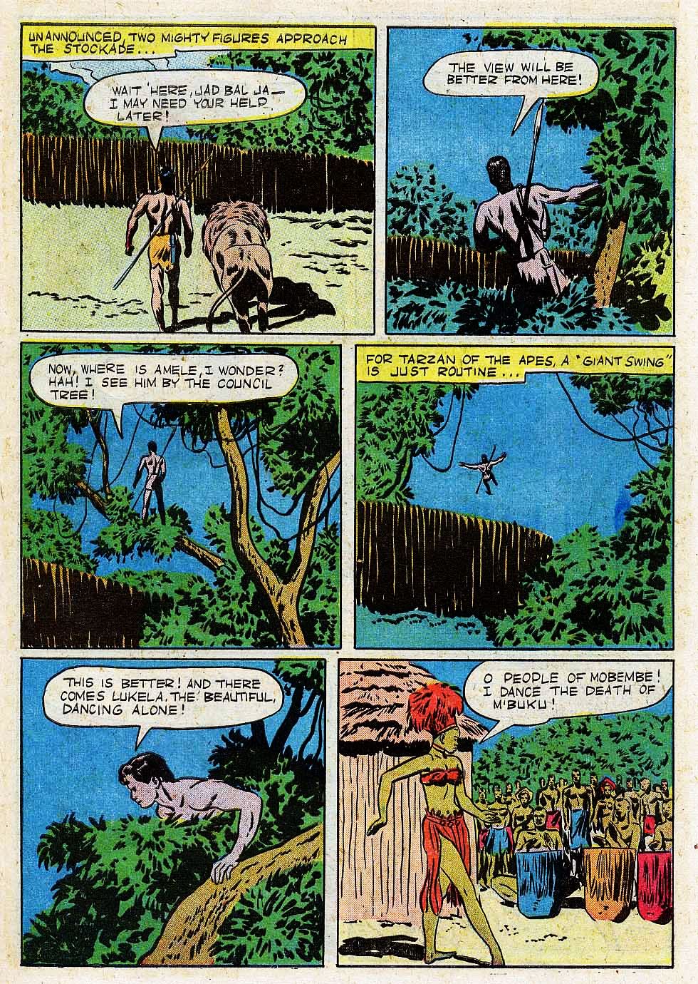Read online Tarzan (1948) comic -  Issue #15 - 39