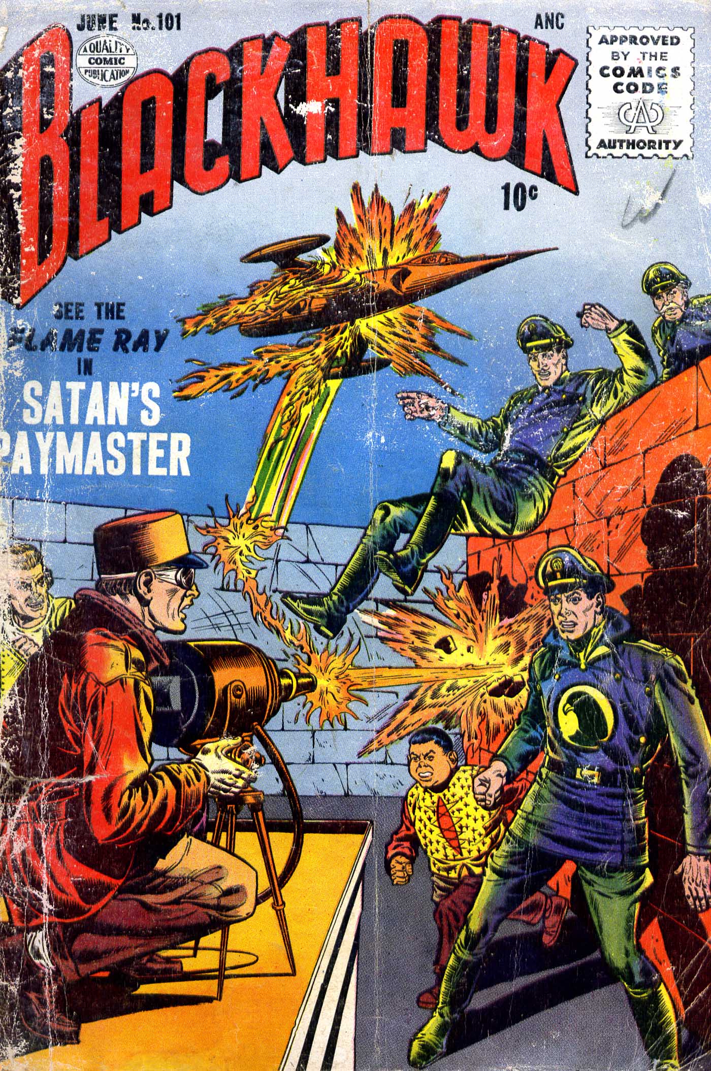 Read online Blackhawk (1957) comic -  Issue #101 - 1