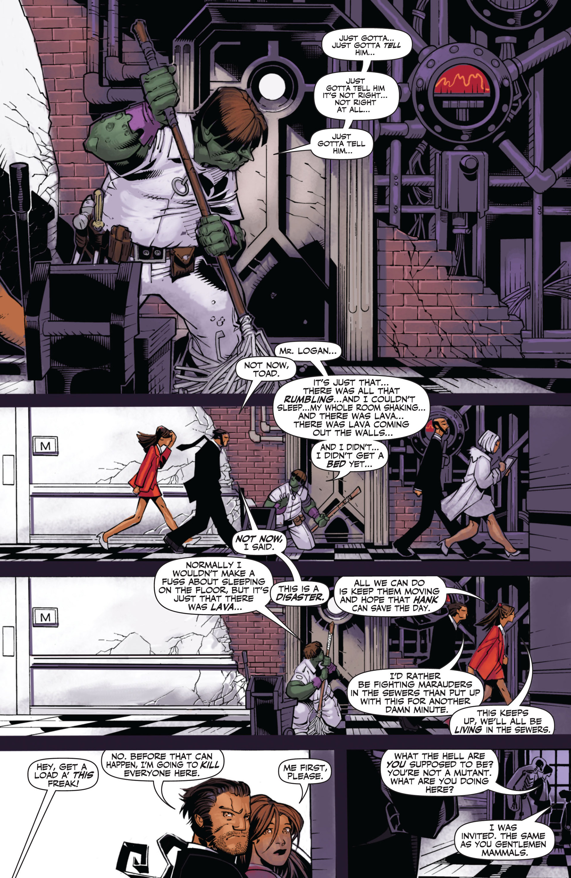 Read online Wolverine & The X-Men comic -  Issue #1 - 11