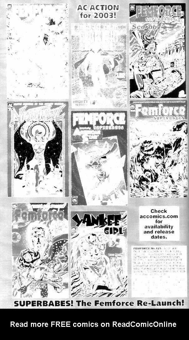Read online Femforce comic -  Issue #121c - 2