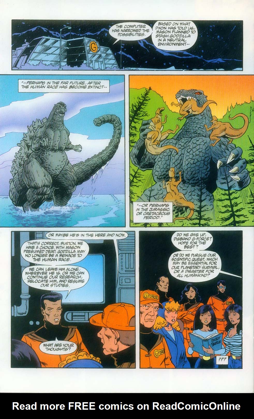 Read online Godzilla (1995) comic -  Issue #12 - 26