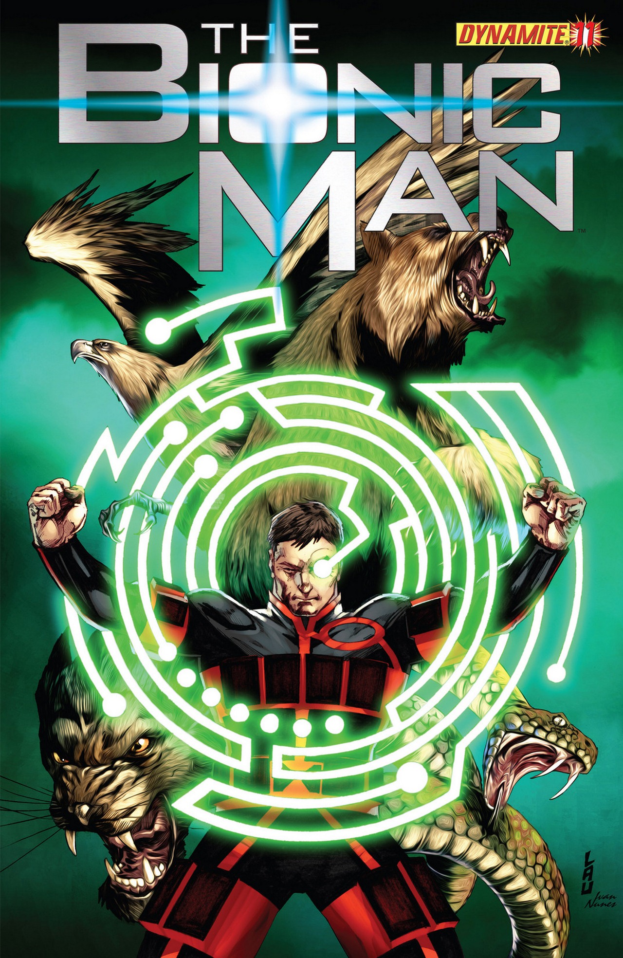 Read online Bionic Man comic -  Issue #11 - 2