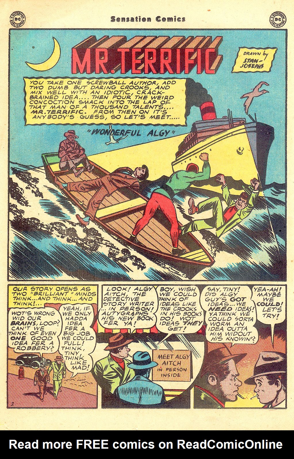 Read online Sensation (Mystery) Comics comic -  Issue #57 - 32