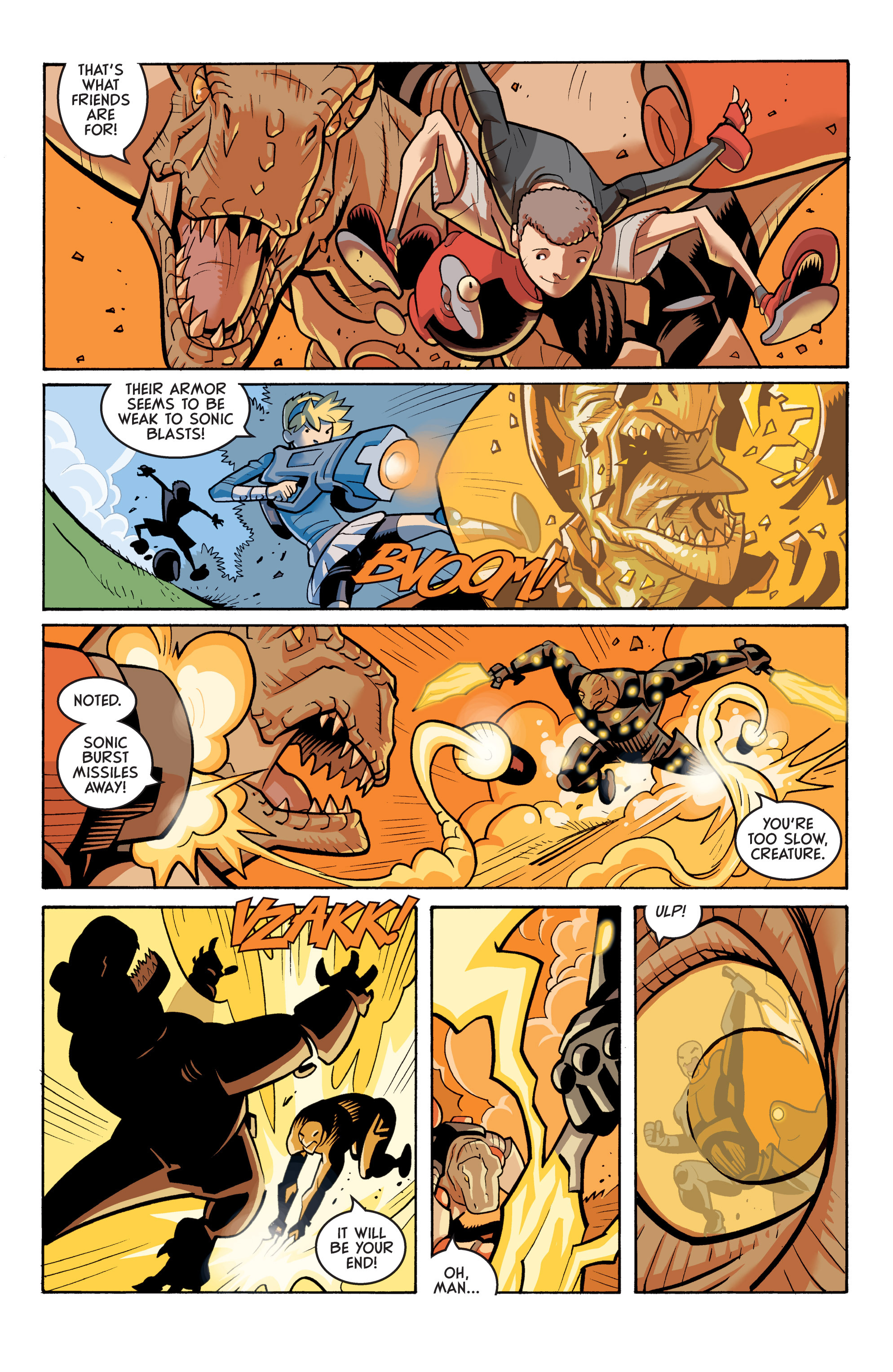 Read online Super Dinosaur (2011) comic -  Issue #15 - 12