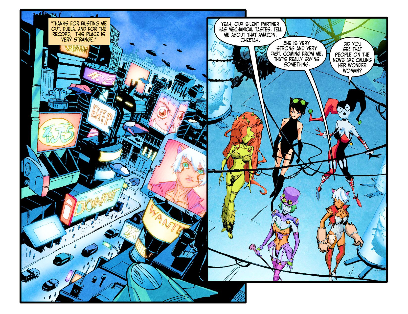 Read online Ame-Comi: Batgirl comic -  Issue #2 - 13