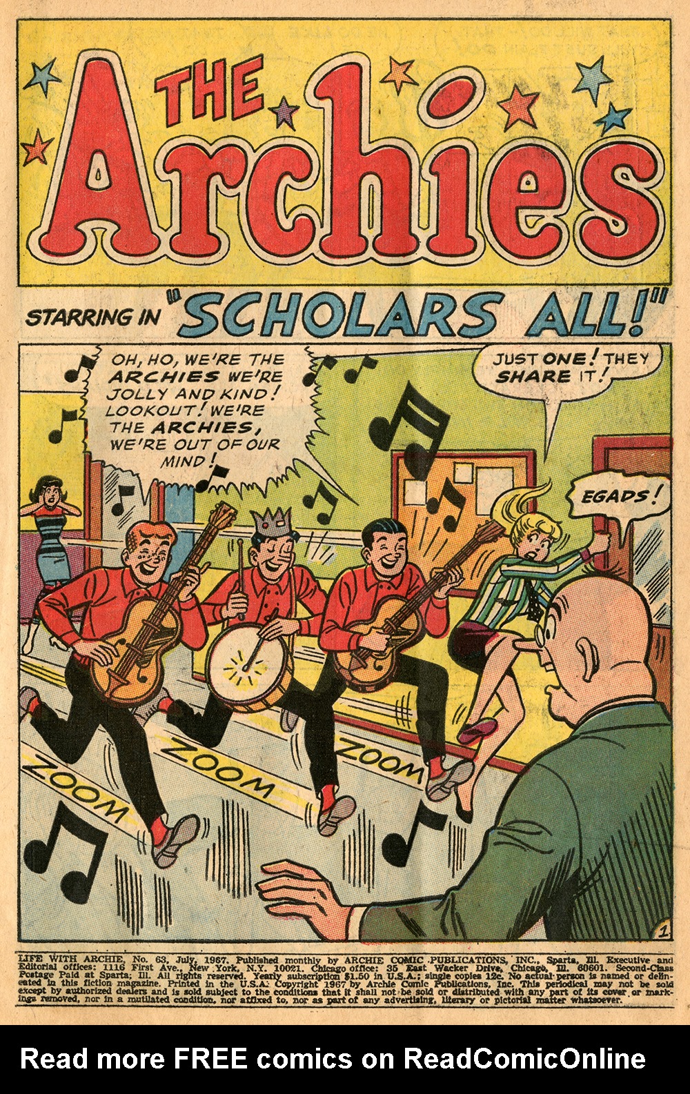 Read online Life With Archie (1958) comic -  Issue #63 - 3