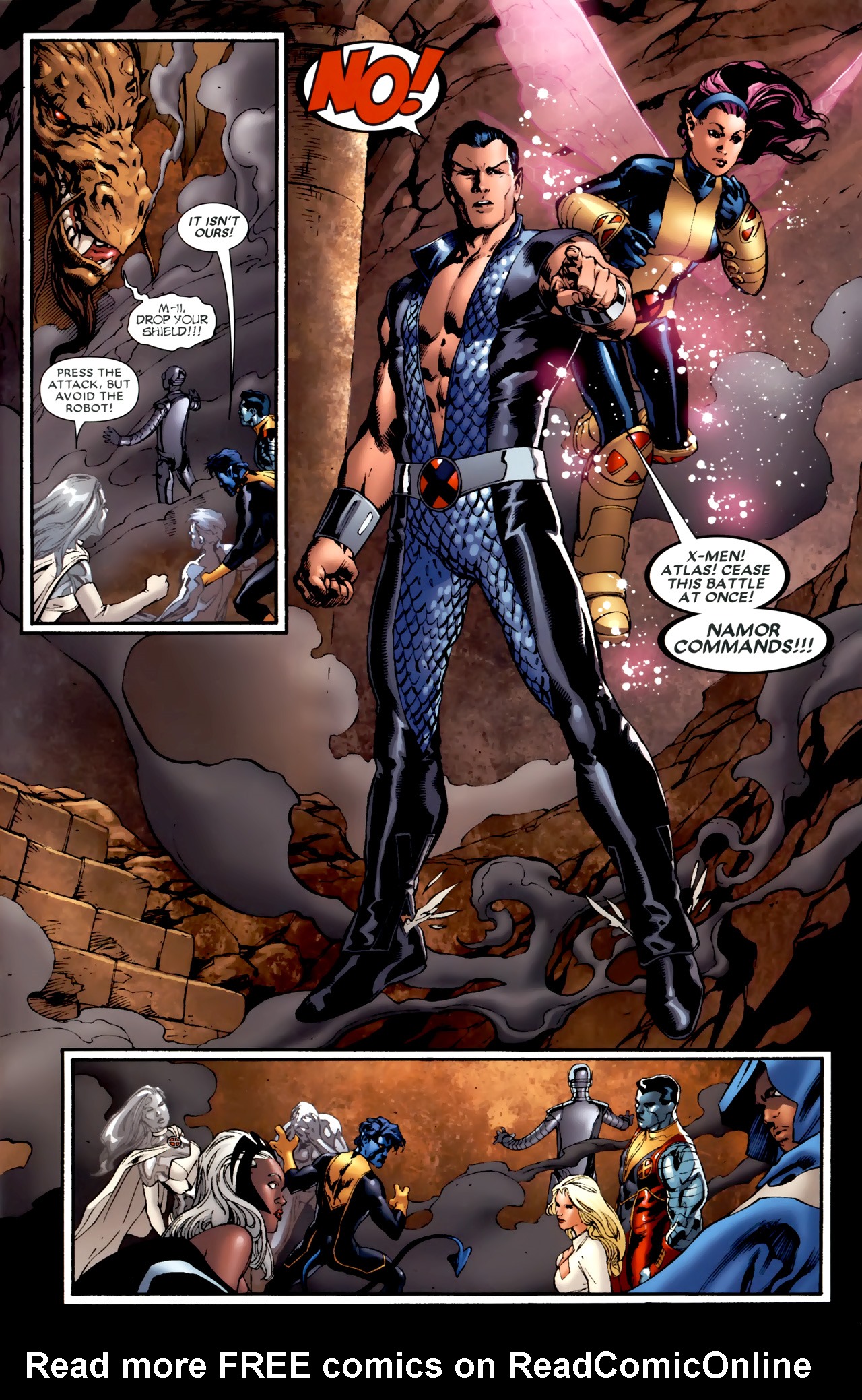 Read online X-Men Vs. Agents Of Atlas comic -  Issue #2 - 12