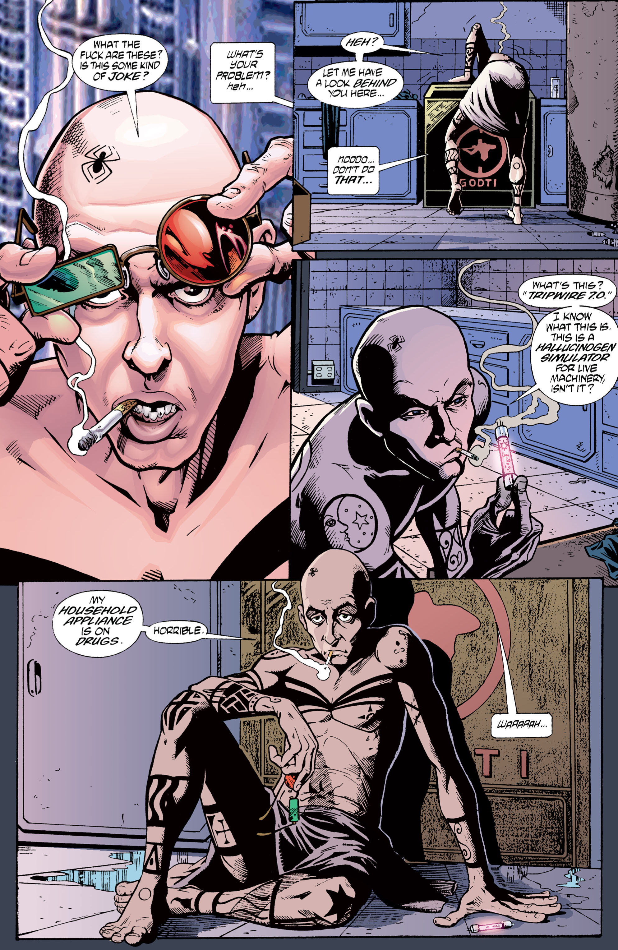 Read online Transmetropolitan comic -  Issue #1 - 22