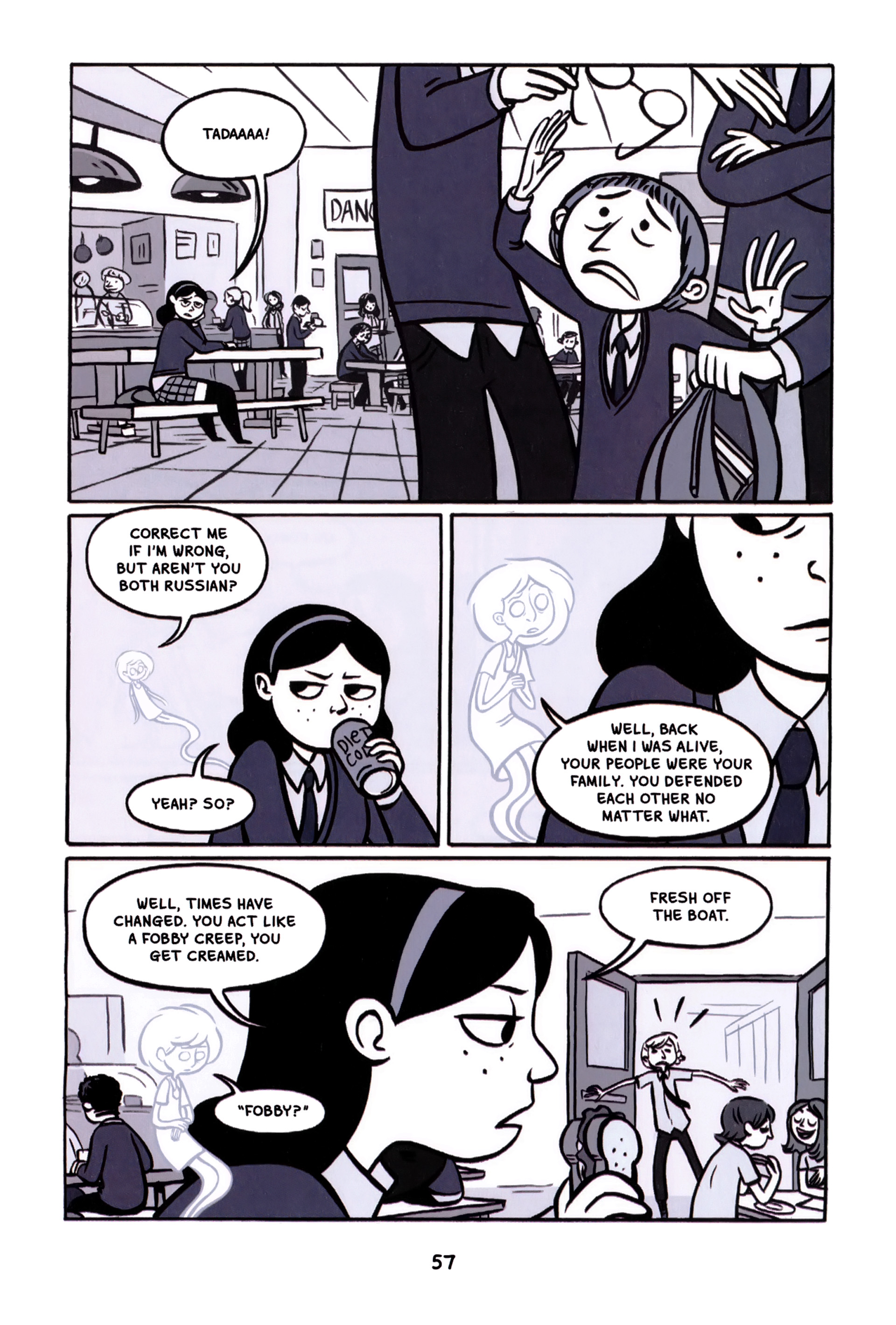 Read online Anya's Ghost comic -  Issue #1 - 58