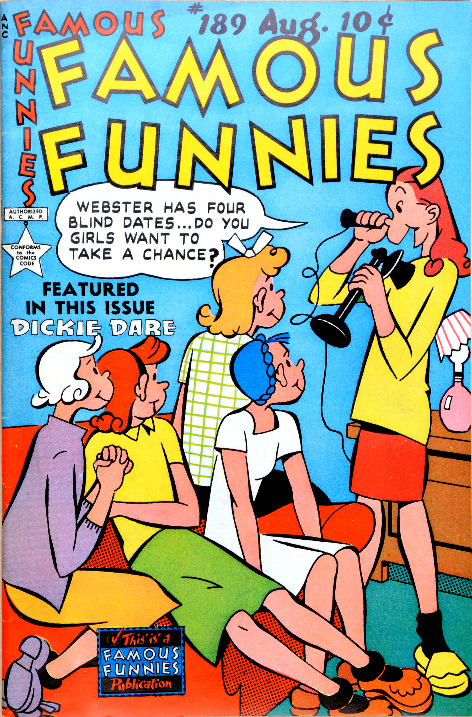 Read online Famous Funnies comic -  Issue #189 - 1
