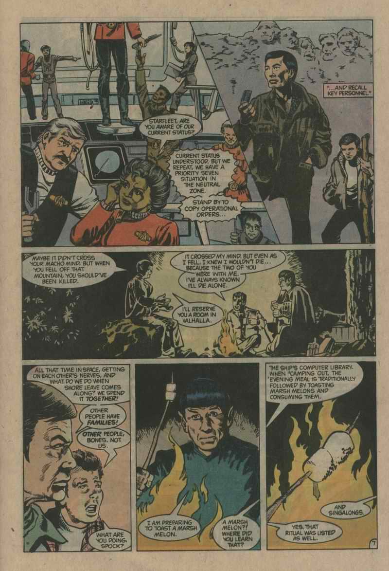 Read online Star Trek V: The Final Frontier comic -  Issue # Full - 9