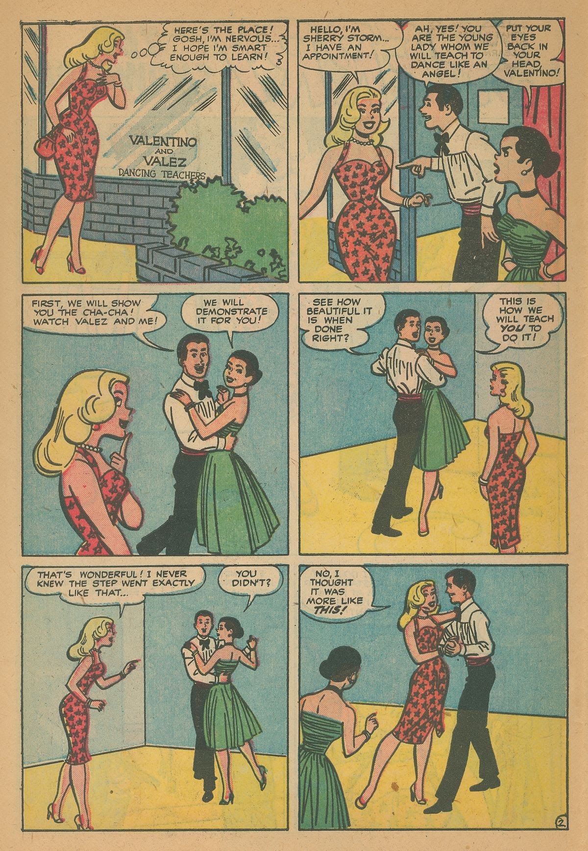Read online Sherry the Showgirl (1957) comic -  Issue #5 - 30