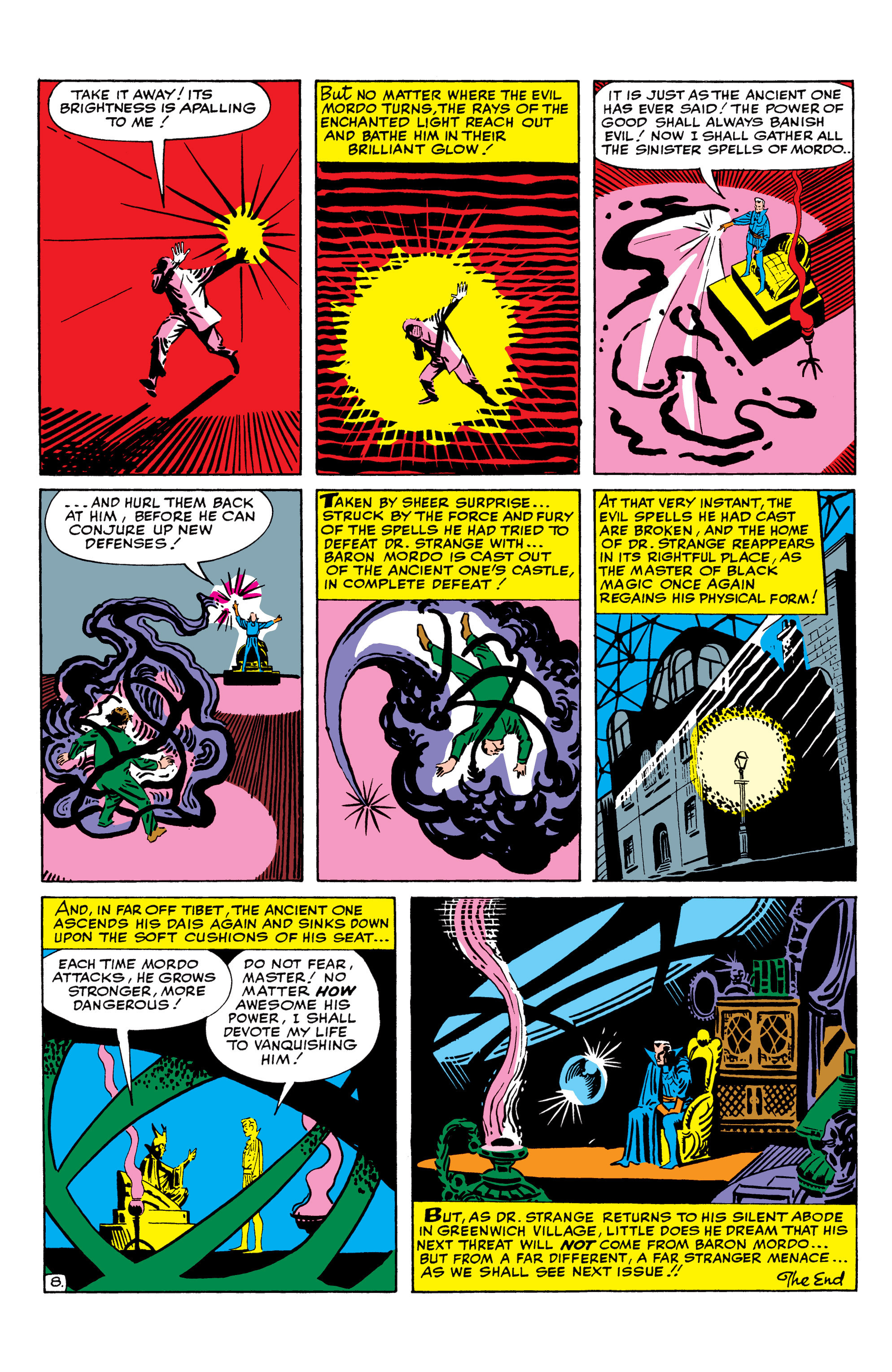 Read online Marvel Masterworks: Doctor Strange comic -  Issue # TPB 1 - 50