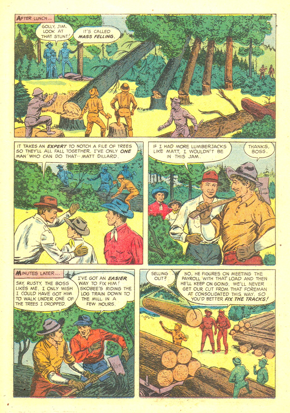 Read online Four Color Comics comic -  Issue #781 - 25