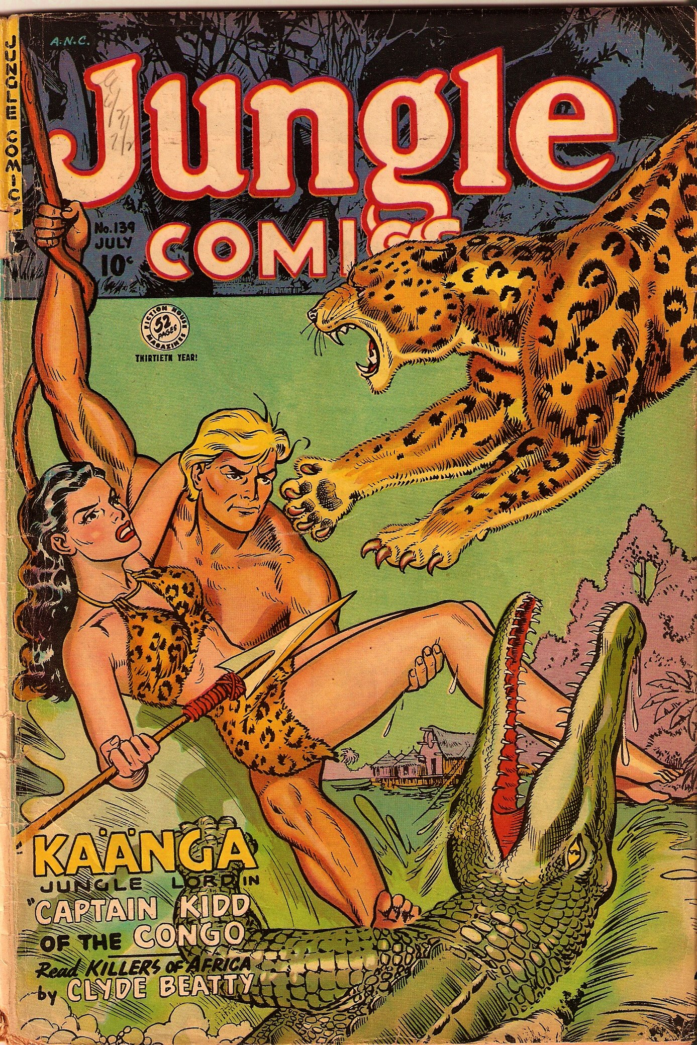 Read online Jungle Comics comic -  Issue #139 - 1