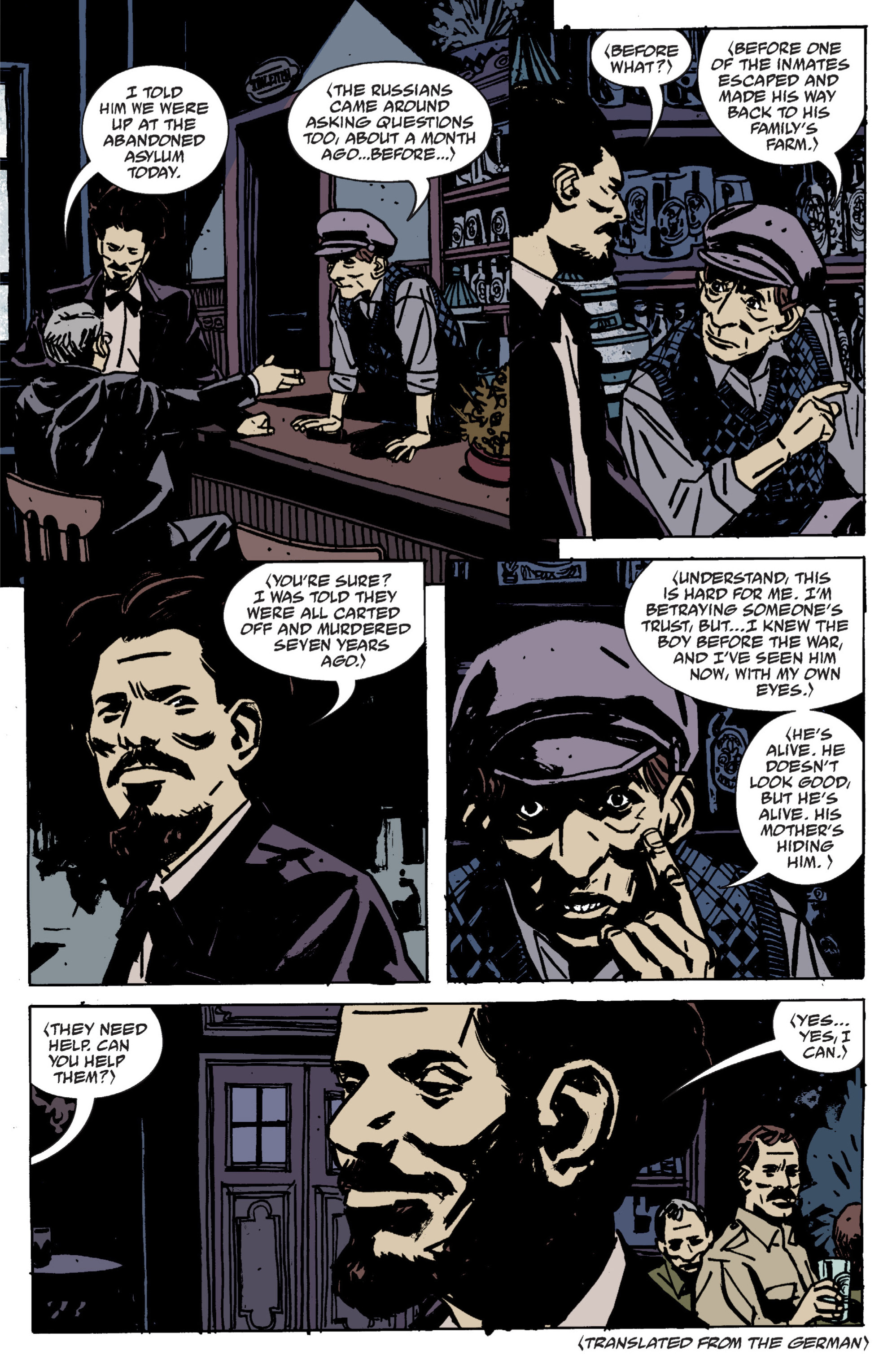 Read online B.P.R.D.: Hollow Earth and Other Stories comic -  Issue # TPB 9 - 38