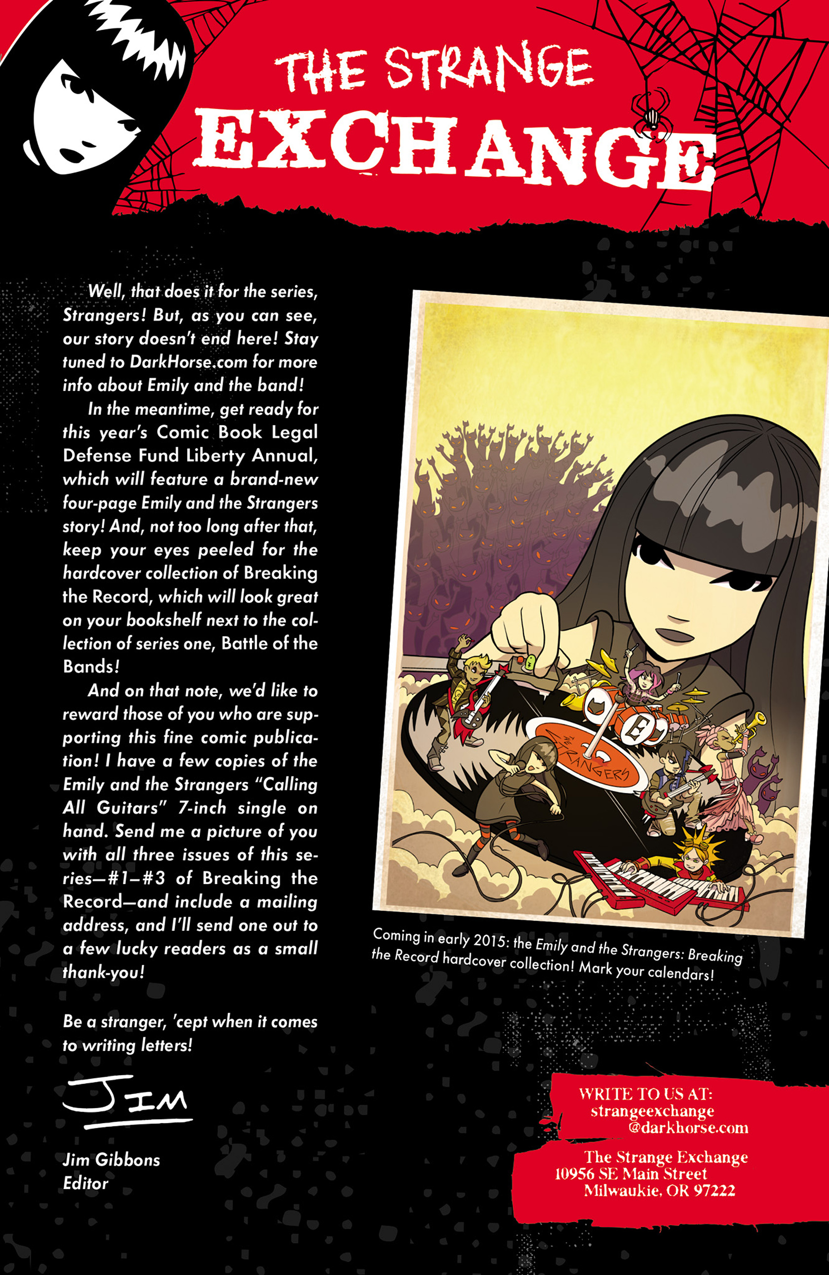Read online Emily and the Strangers comic -  Issue #6 - 23