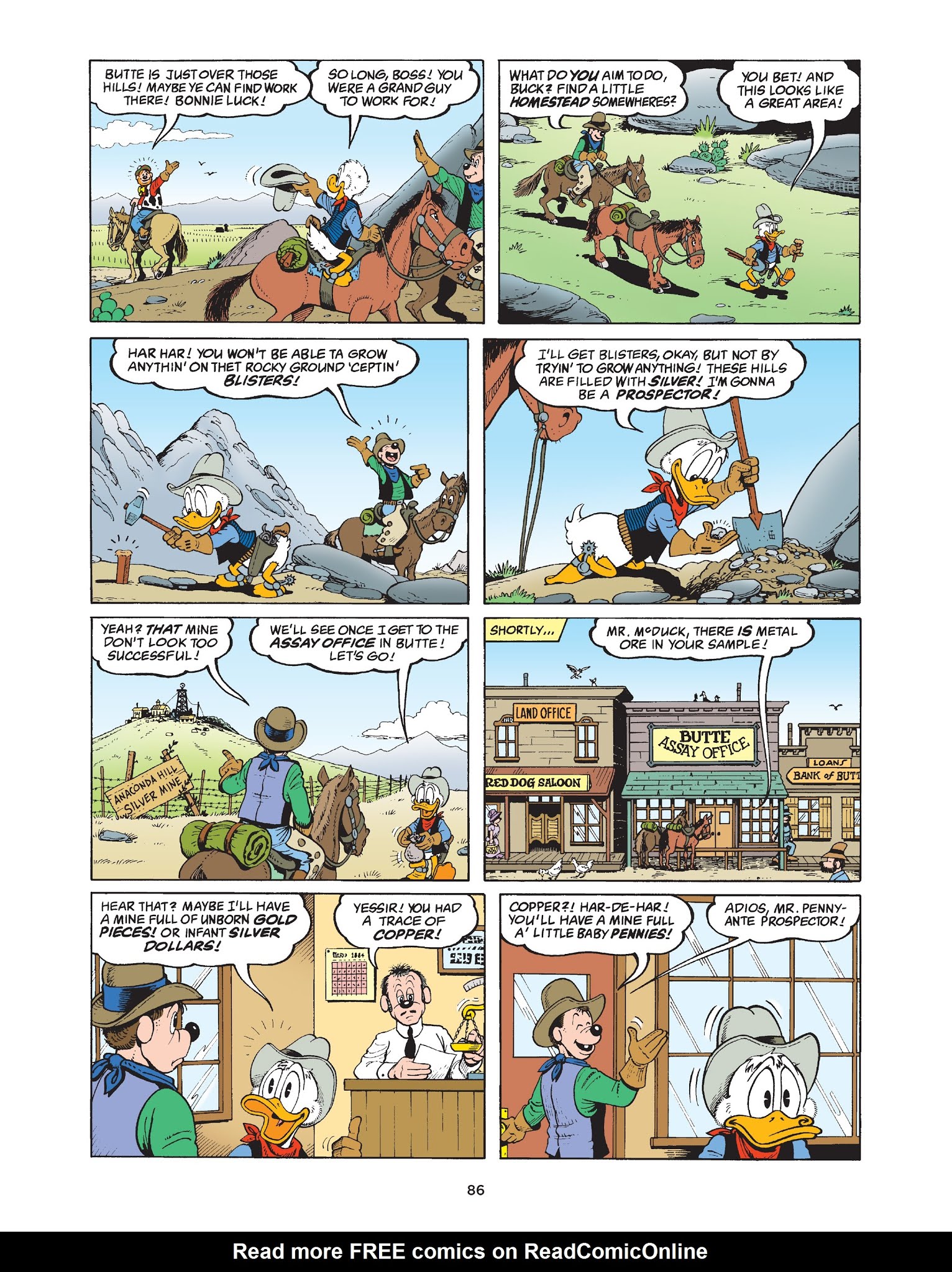 Read online Walt Disney Uncle Scrooge and Donald Duck: The Don Rosa Library comic -  Issue # TPB 4 (Part 1) - 87