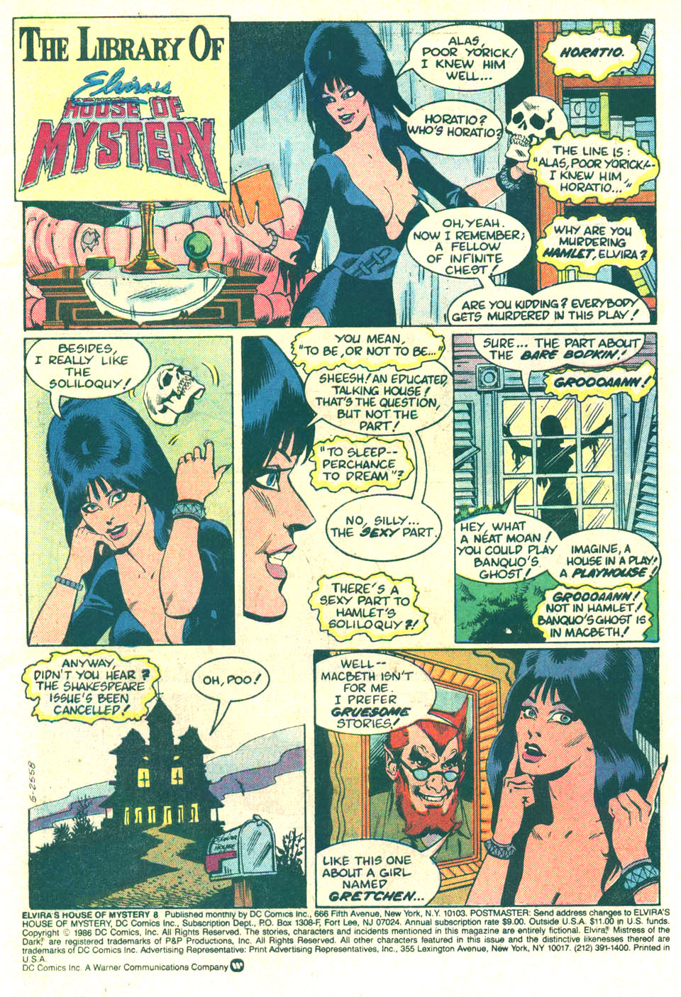 Elvira's House of Mystery Issue #8 #9 - English 3