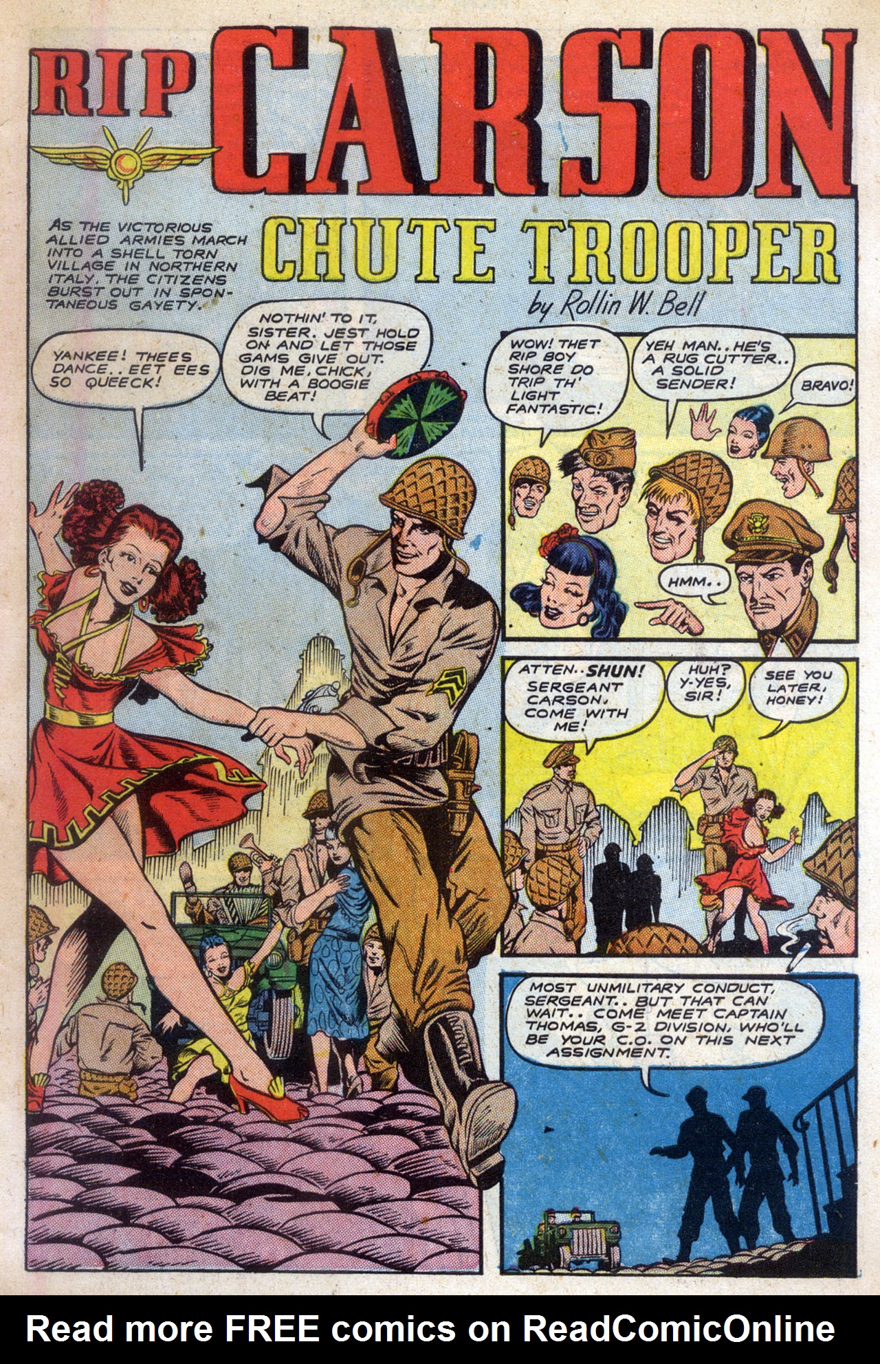 Read online Fight Comics comic -  Issue #34 - 3