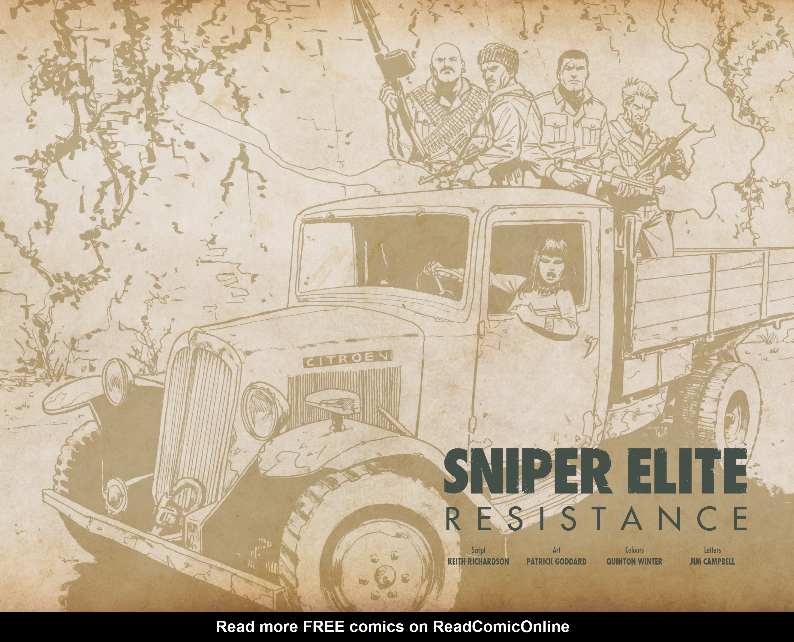 Read online Sniper Elite: Resistance comic -  Issue # TPB - 5