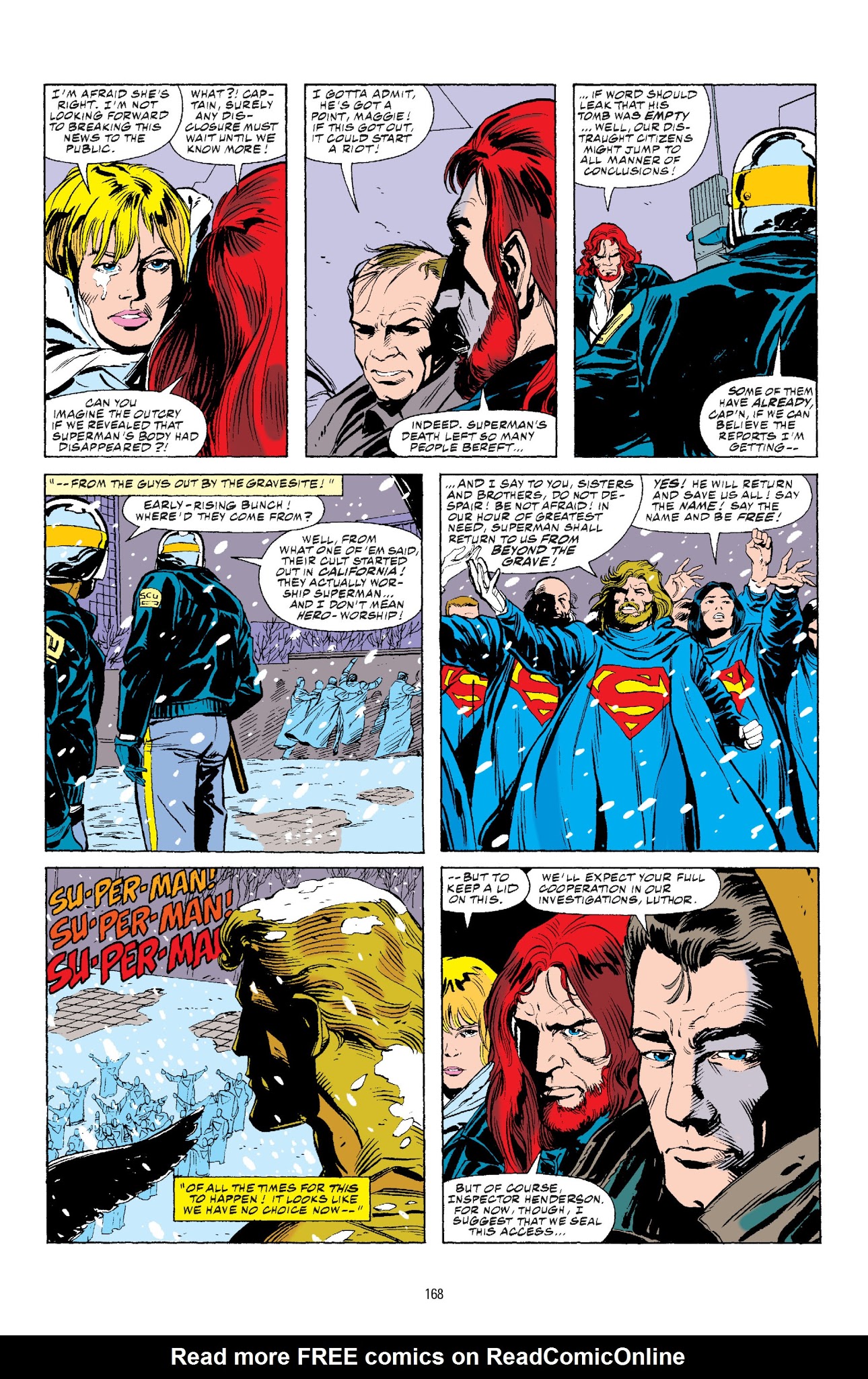 Read online Superman: Funeral For A Friend comic -  Issue # TPB - 158