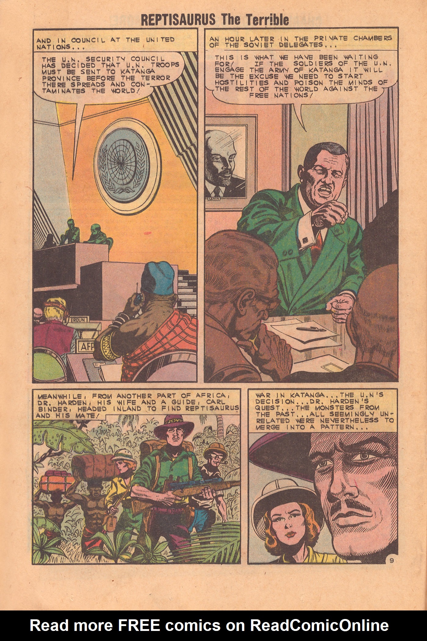 Read online Reptisaurus comic -  Issue #7 - 12
