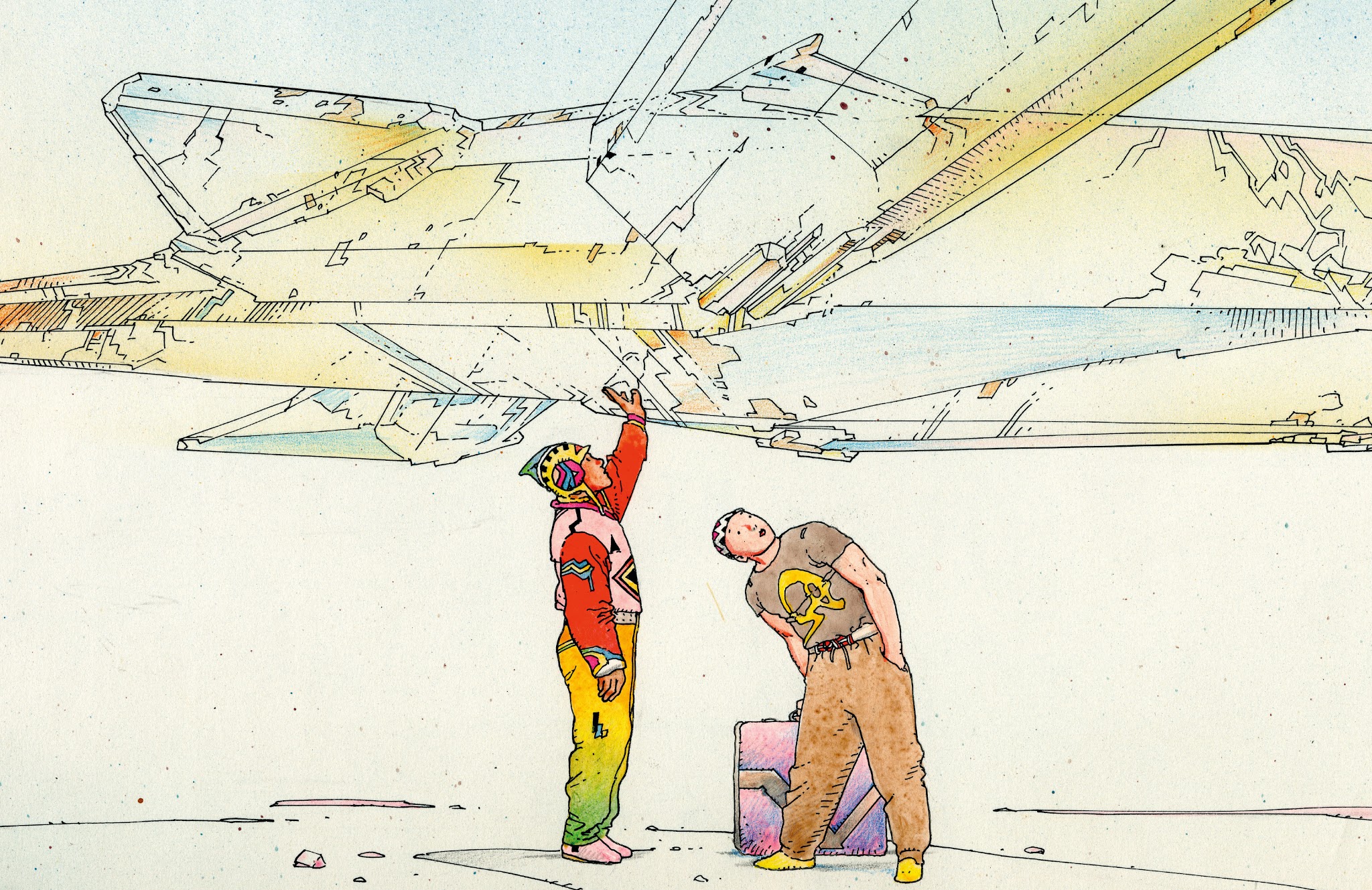 Read online Moebius Library comic -  Issue # TPB 3 - 68